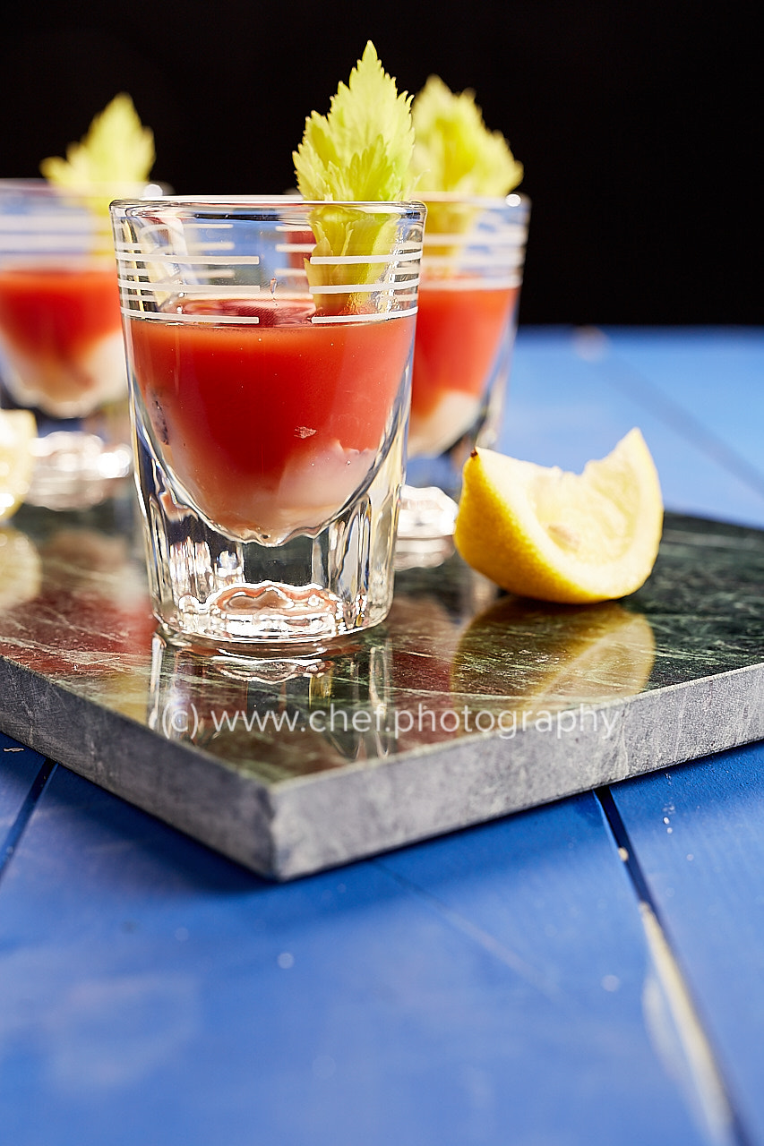 Canon EOS 6D sample photo. Squires oyster bloody mary () photography
