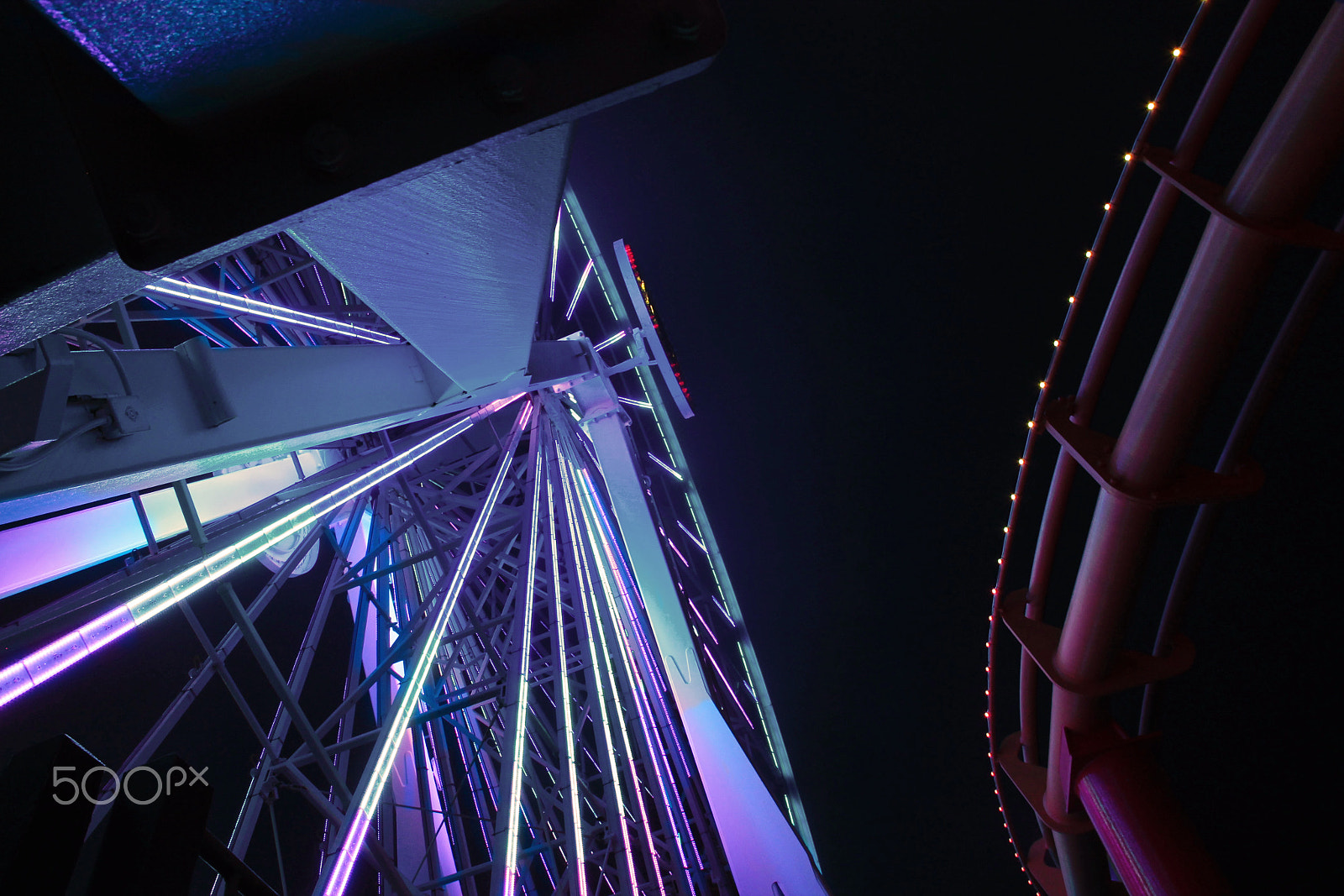 Canon EOS 1100D (EOS Rebel T3 / EOS Kiss X50) sample photo. Feris wheel photography