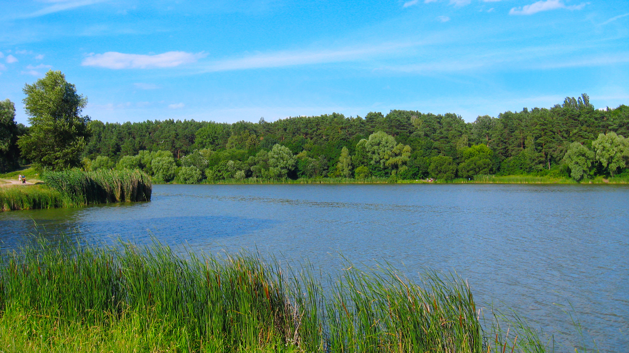 Canon POWERSHOT A560 sample photo. Beautiful landscape with river photography