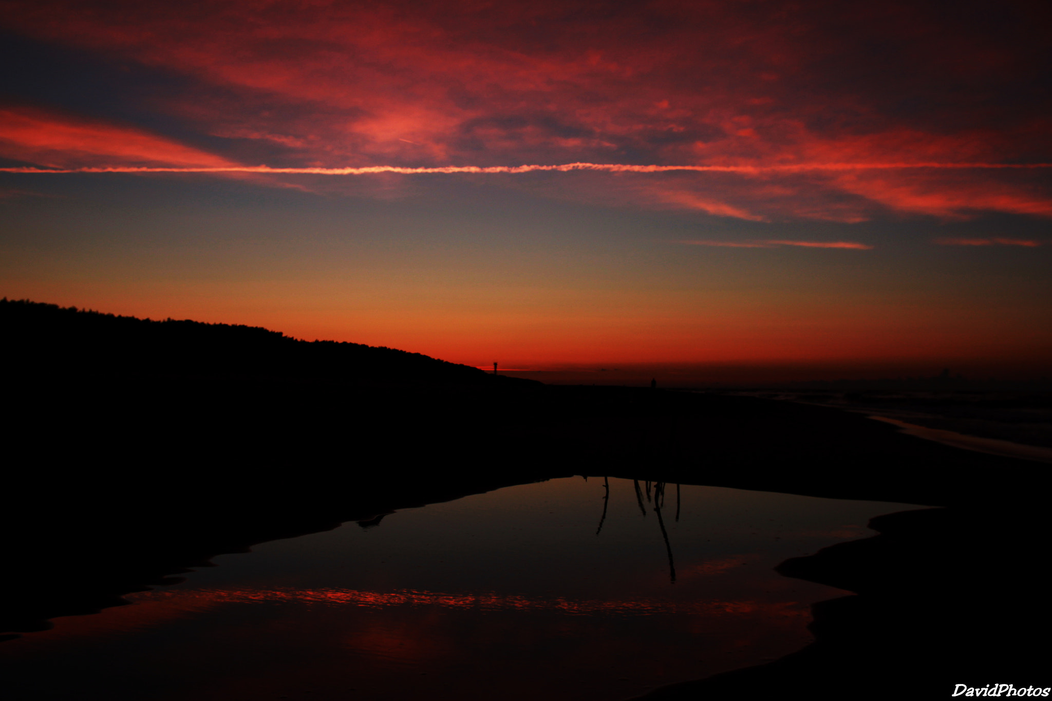 Sunset over Jastarnia