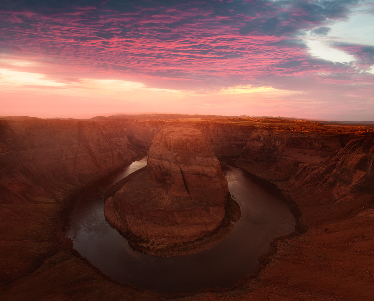 Canon EOS 5D + Canon EF 17-40mm F4L USM sample photo. Horseshoe bend photography