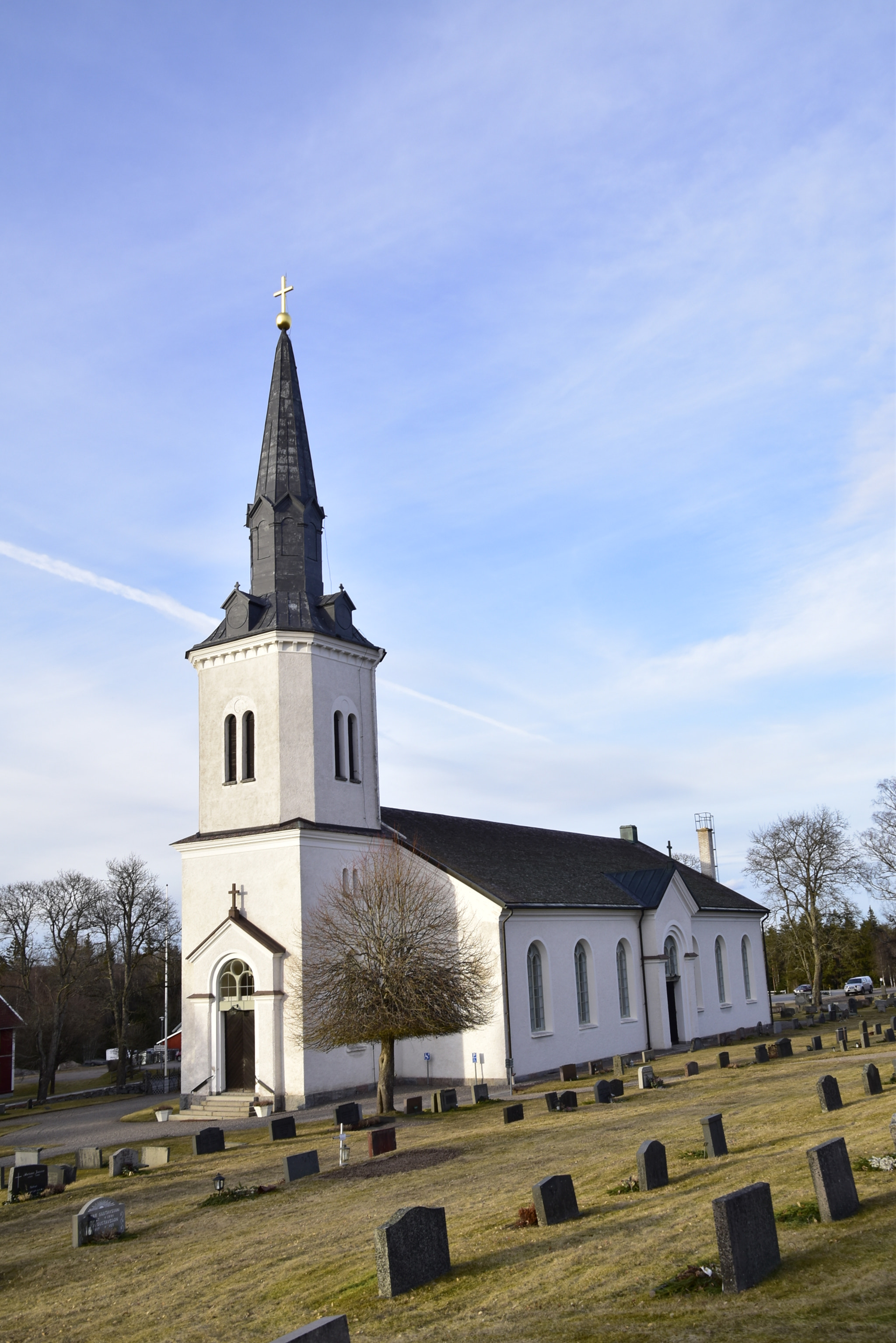 Nikon D5500 sample photo. Lannaskede-myresjö kyrka photography