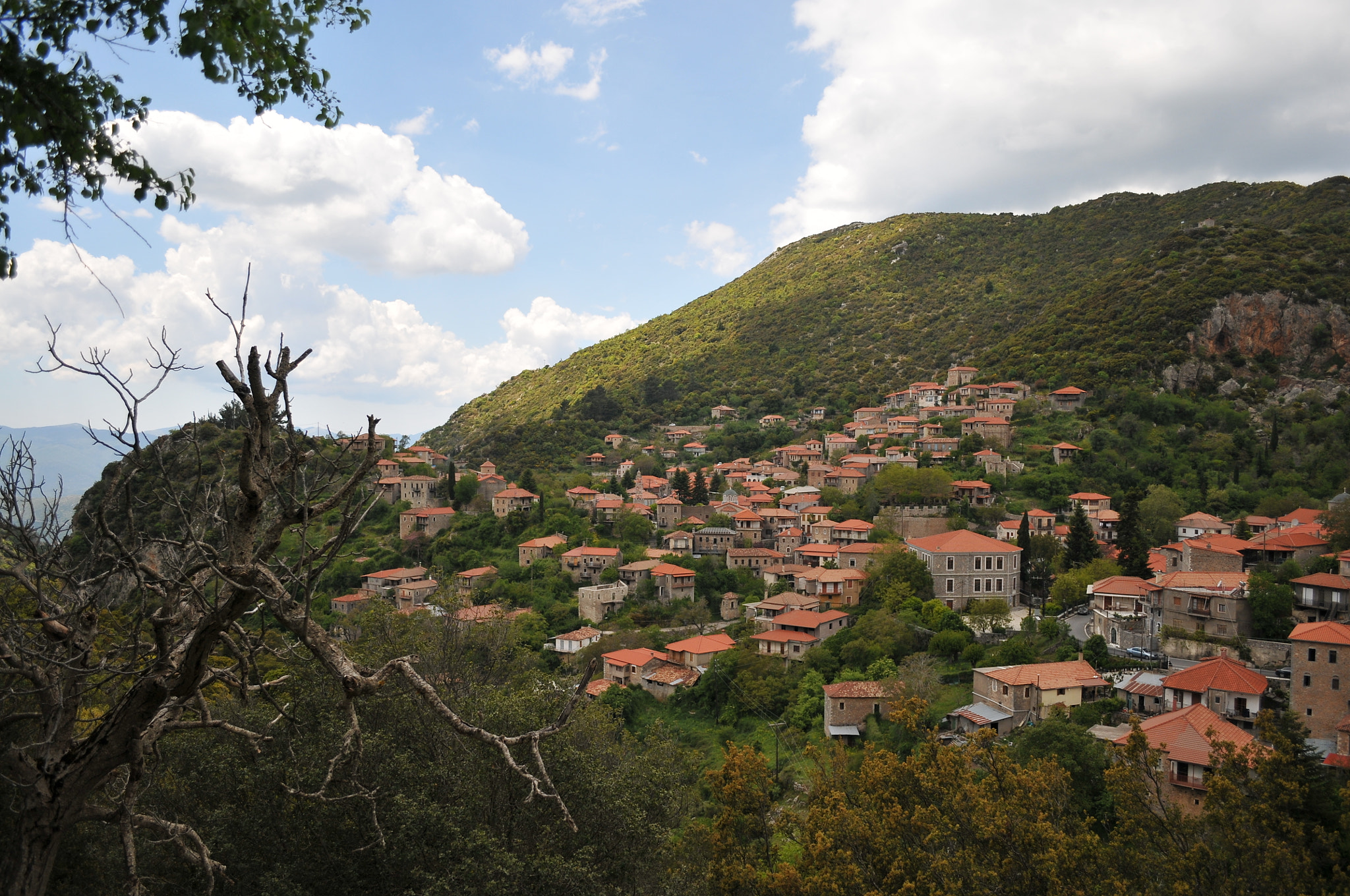 Nikon D300 sample photo. Stemnitsa traditional village,arkadia greece photography
