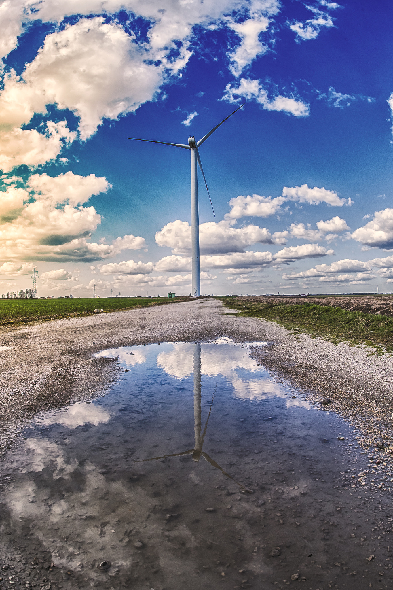 Nikon D750 sample photo. Windmill in the countryside photography