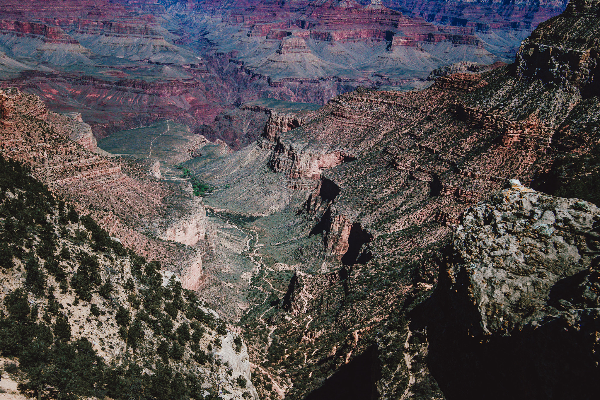 Sony a99 II sample photo. Grand canyon fault line photography