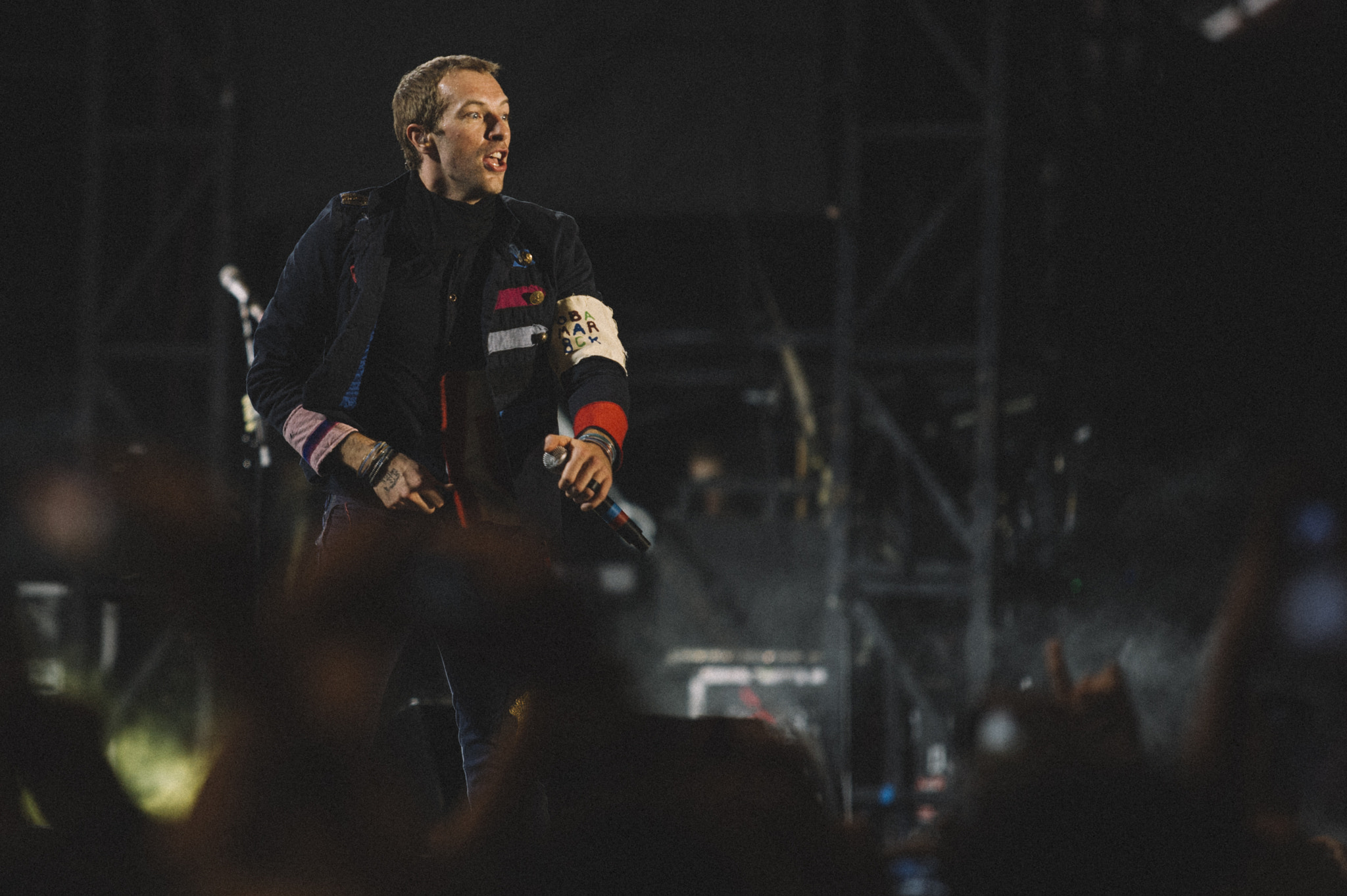 Canon EF 70-200mm F2.8L USM sample photo. Coldplay photography