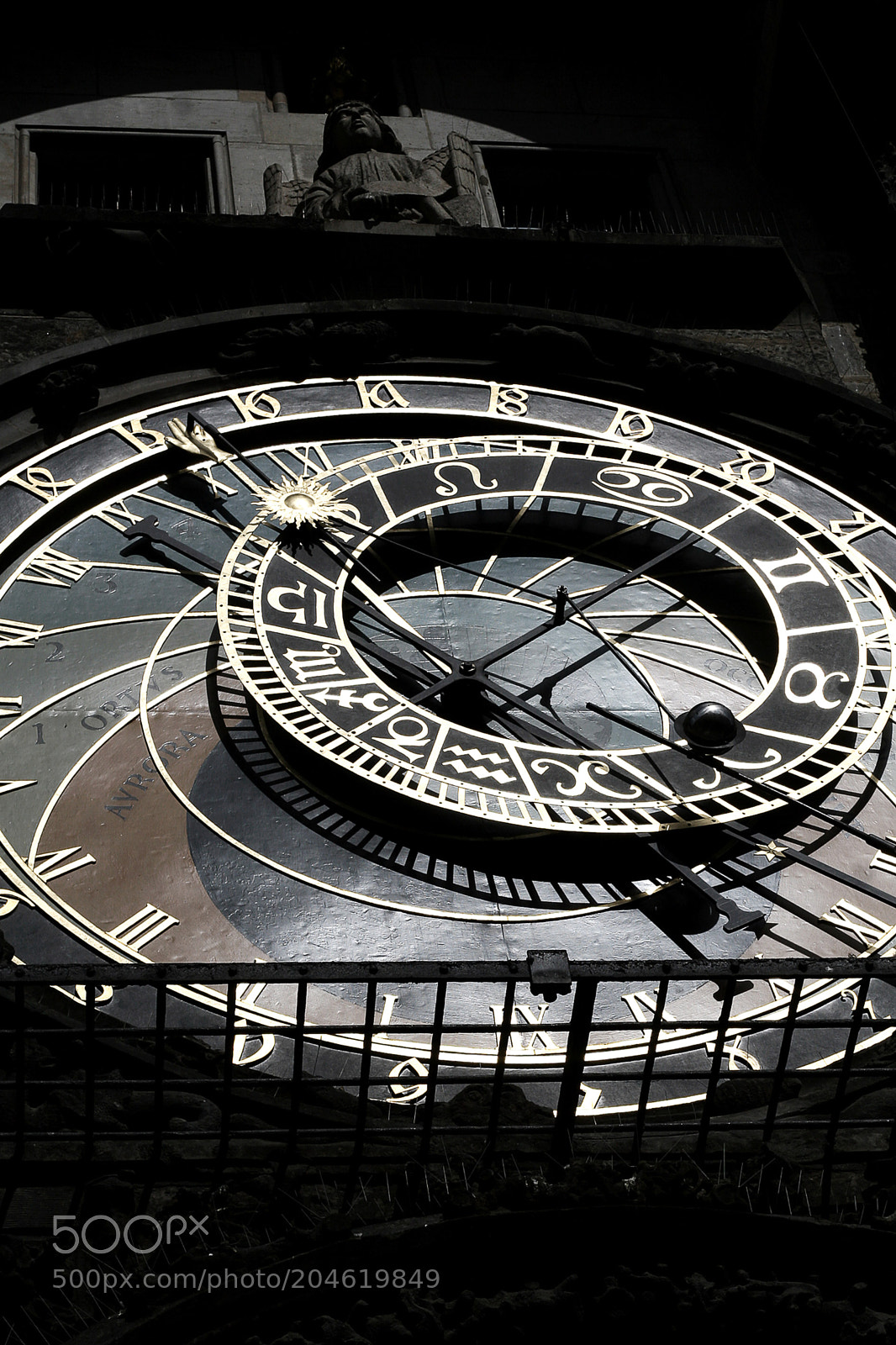 Canon EOS 20D sample photo. Prague, astronomical clock photography