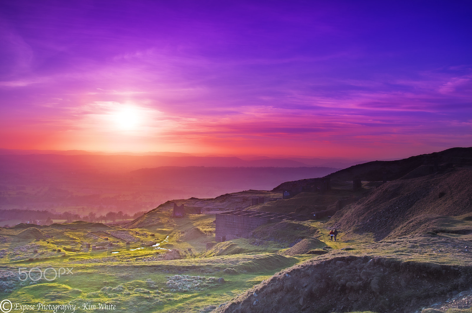 Nikon D500 sample photo. Sunset on titterstone photography