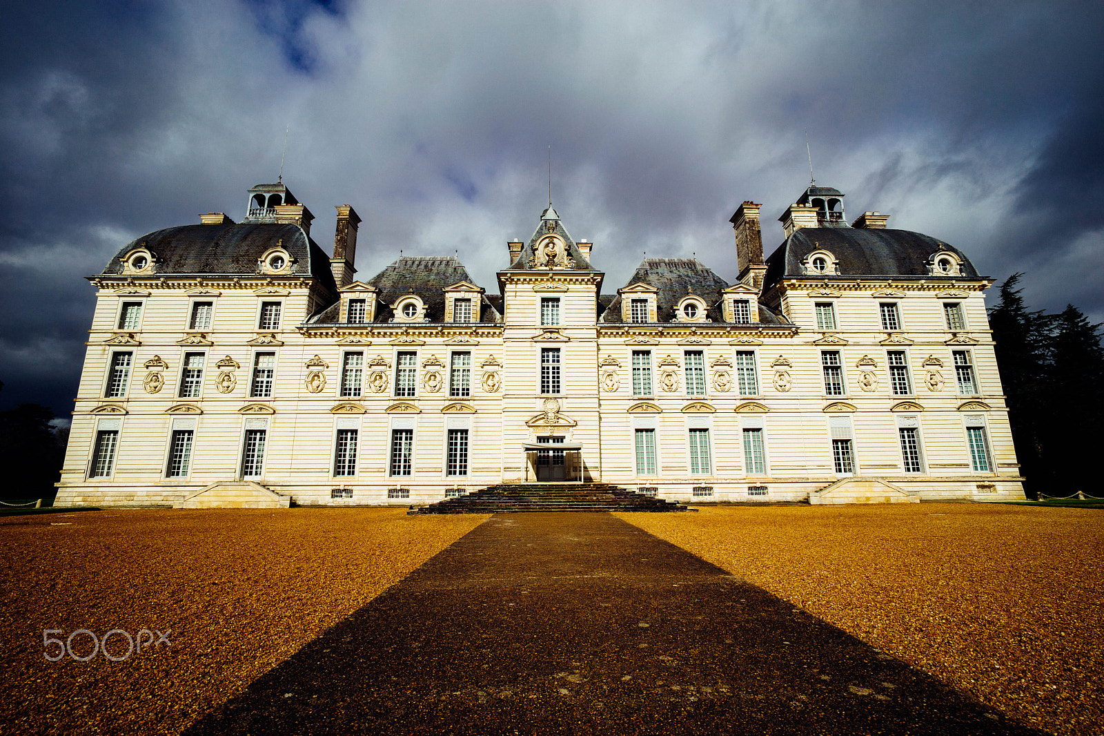 Sony a7 sample photo. Château de cheverny (moulinsart) photography