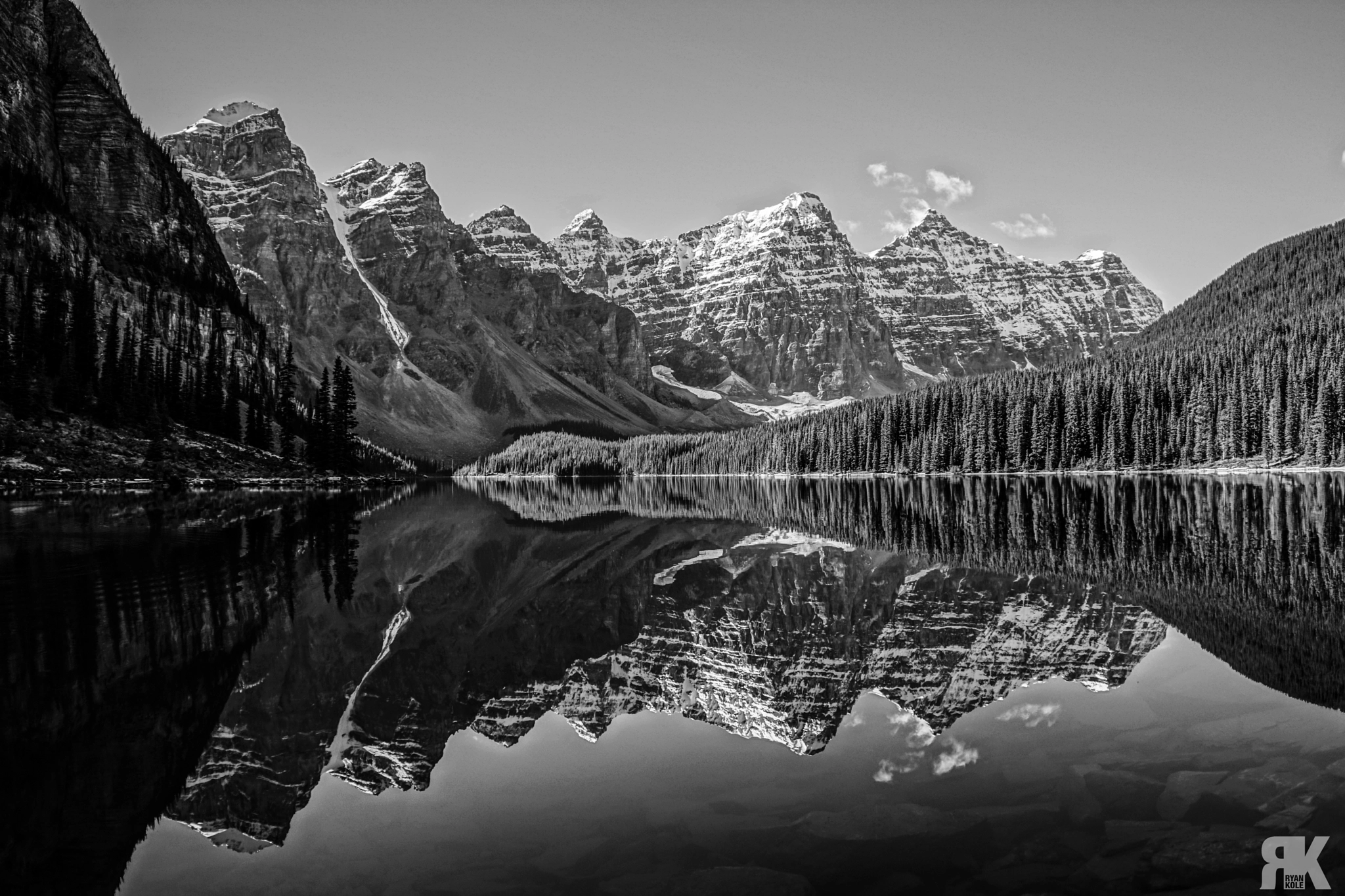 Sony ILCA-77M2 sample photo. Moraine lake photography