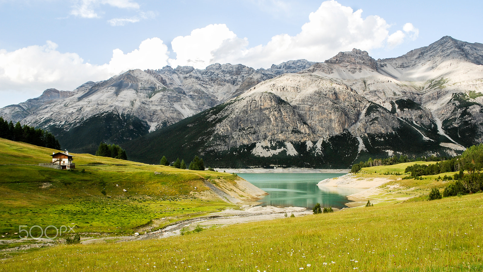 Nikon D80 sample photo. Fields/lake/mountains photography