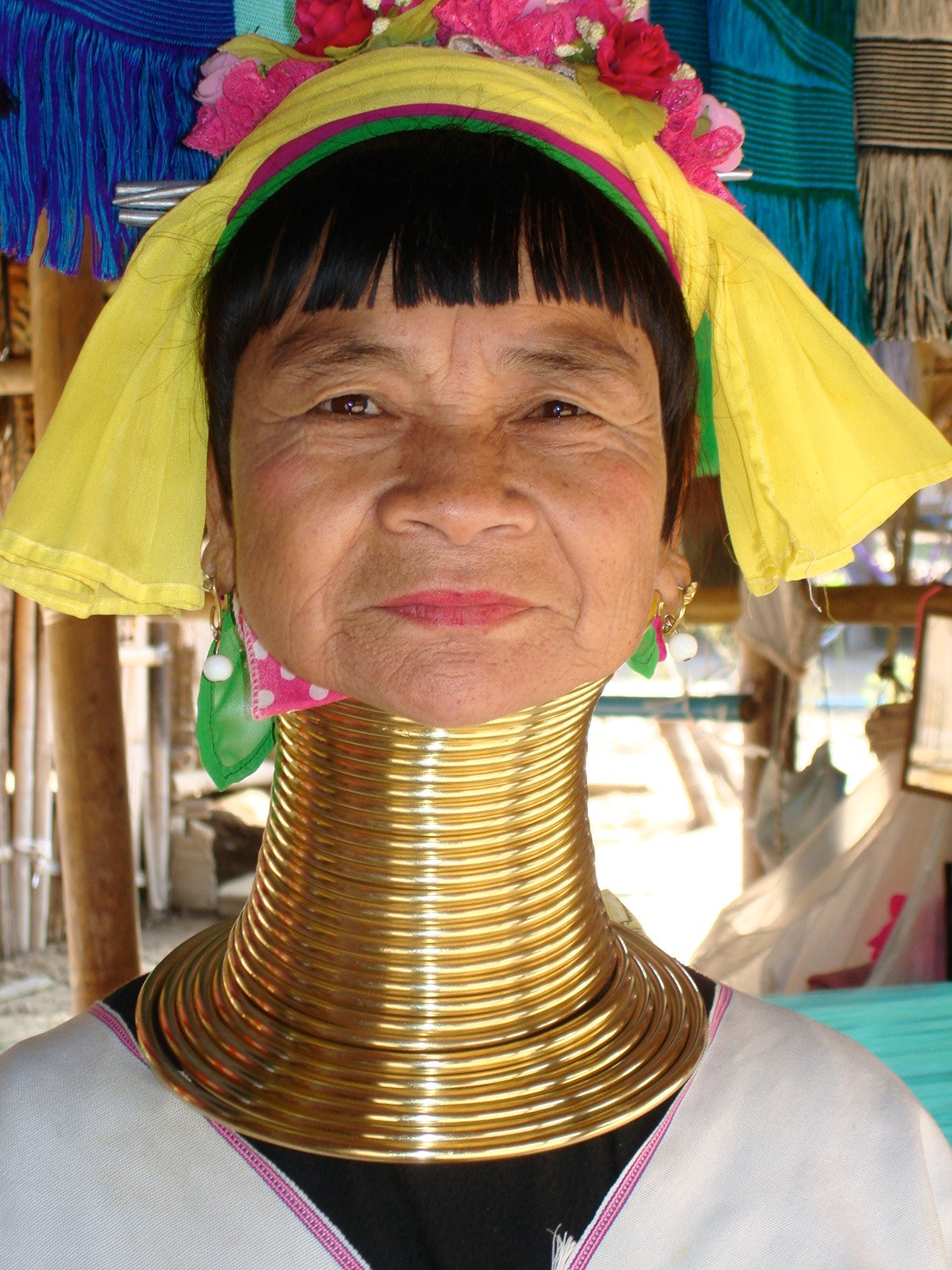Sony DSC-W100 sample photo. Karen woman, thailand photography