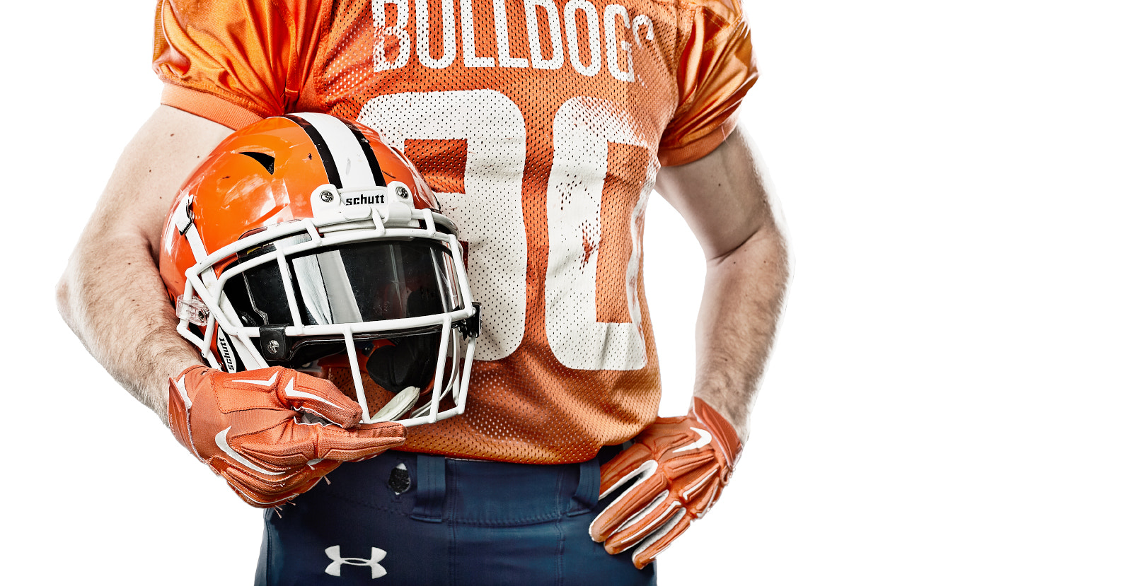 Nikon D60 sample photo. American football photography