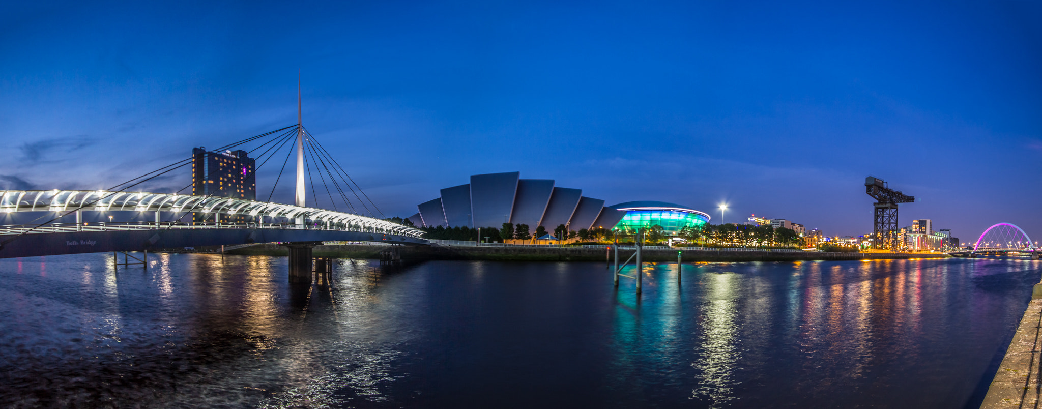 Canon EOS 7D sample photo. Bell's bridge and clyde auditorium photography