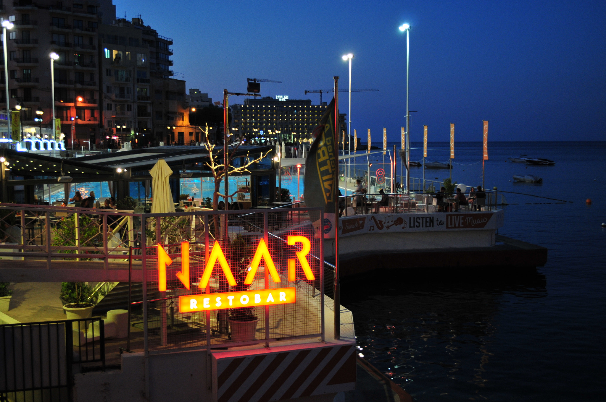 Nikon D300 sample photo. St julian's, malta photography
