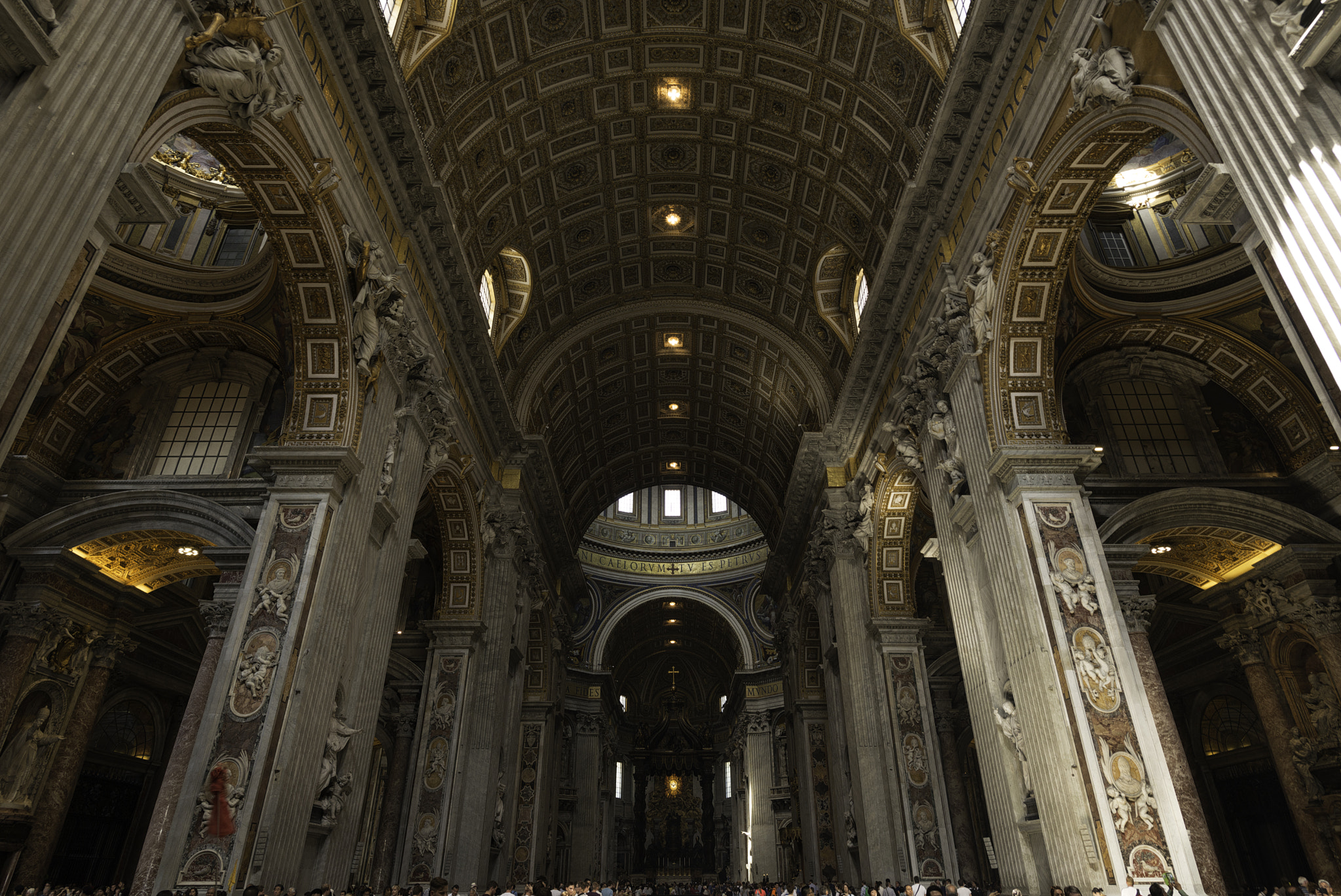 Nikon D610 + Nikon AF-S Nikkor 20mm F1.8G ED sample photo. St. peter's basilica photography