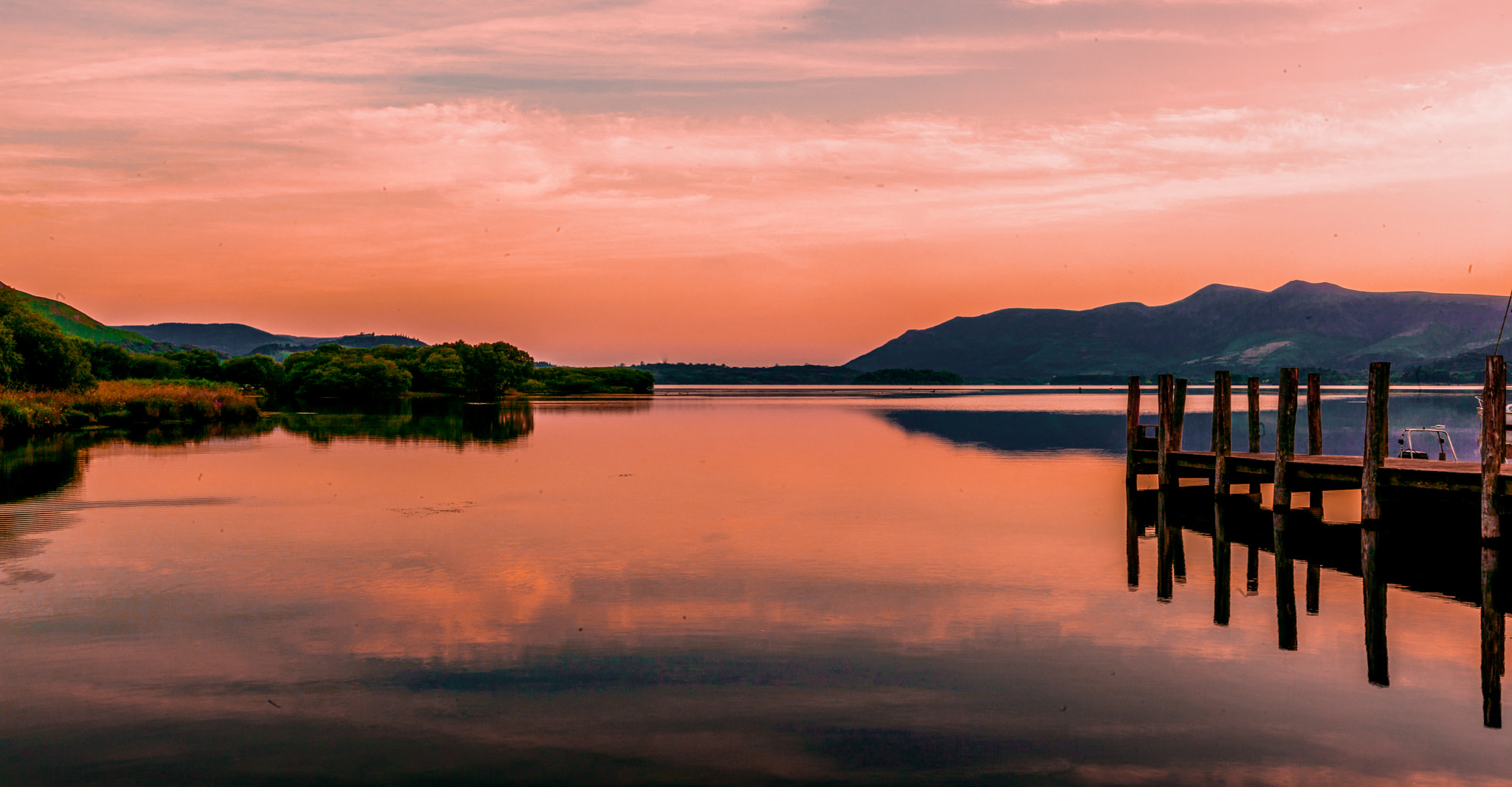 Canon EOS 5D Mark II sample photo. Derwent water lake photography