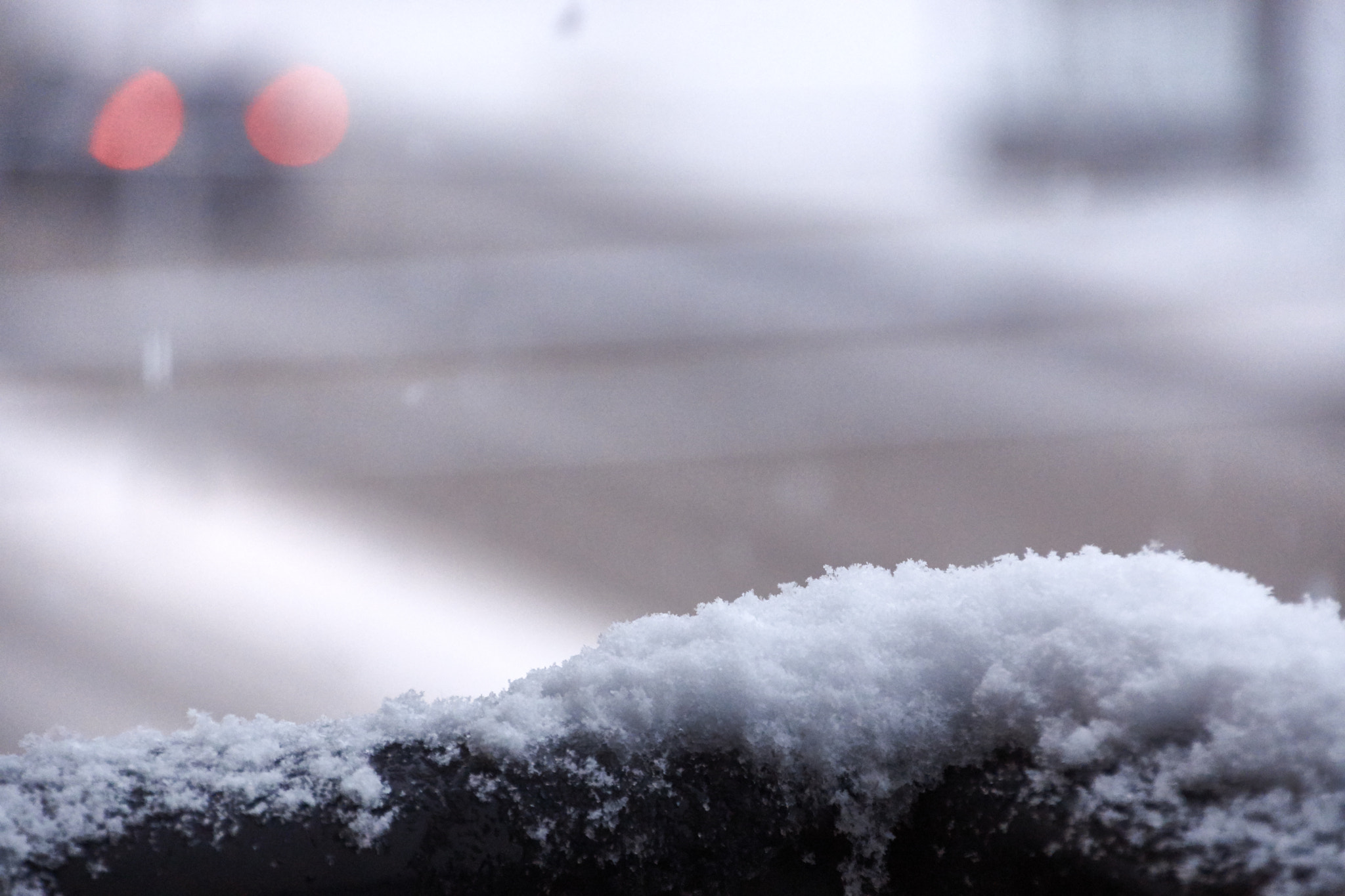 Sony SLT-A65 (SLT-A65V) + DT 18-270mm F3.5-6.3 SSM sample photo. Last snow storm in 2017... #montreal photography