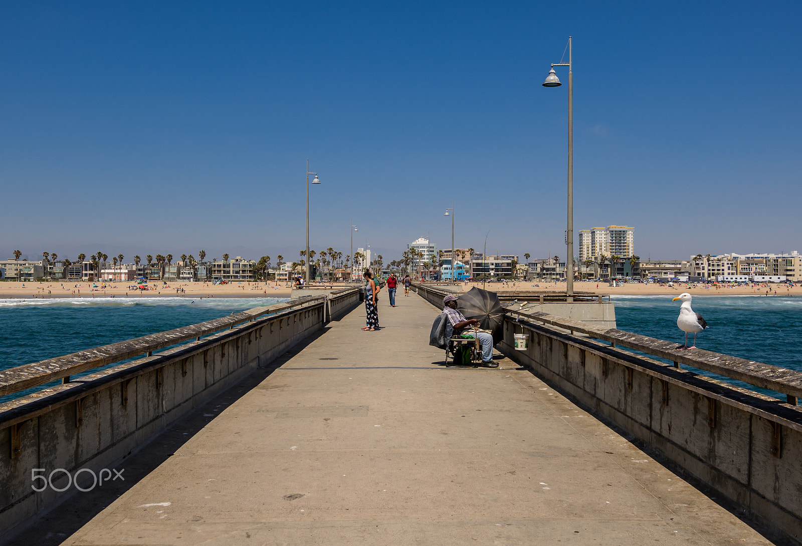 Nikon AF-S Nikkor 16-35mm F4G ED VR sample photo. Venice pier, ca, los angeles photography