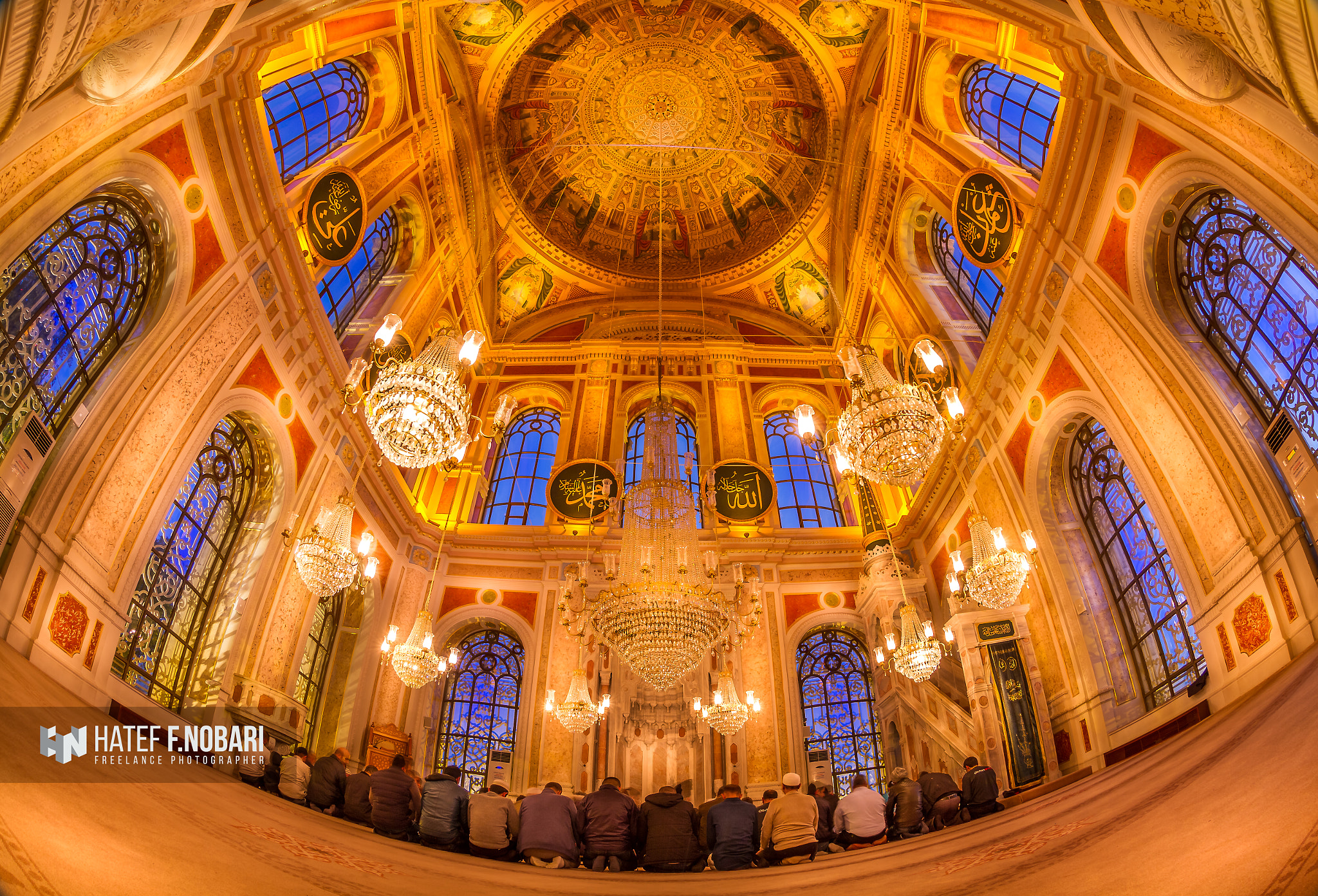 Canon EOS 7D + Canon EF 8-15mm F4L Fisheye USM sample photo. Ortaköy camii | ortaköy mosque photography