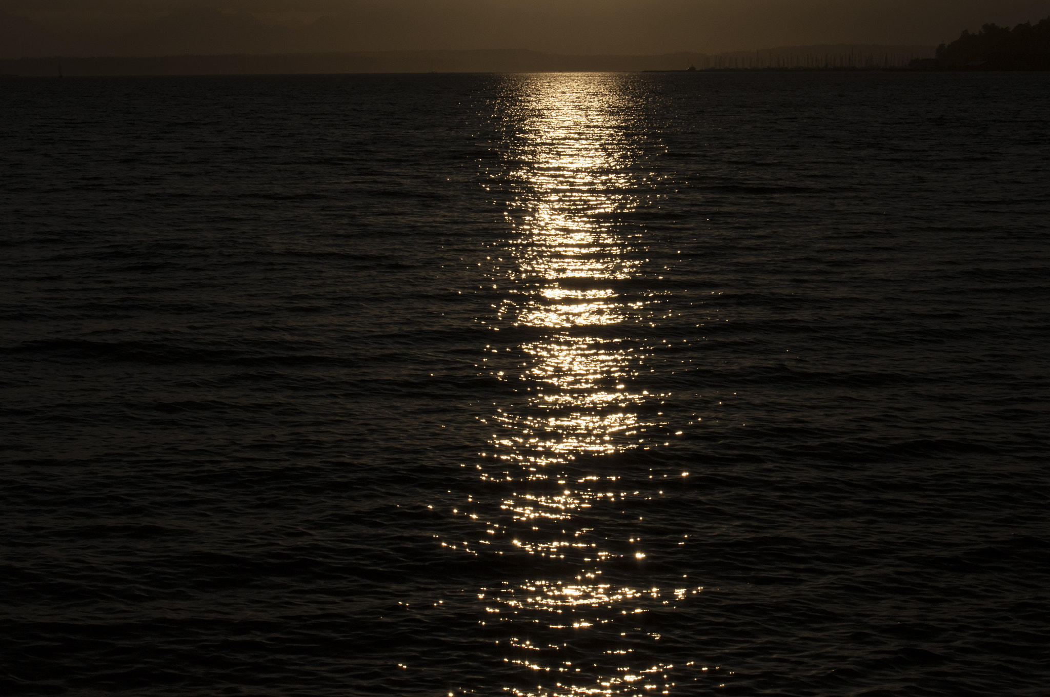 Nikon D5000 sample photo. Sea and sunset photography