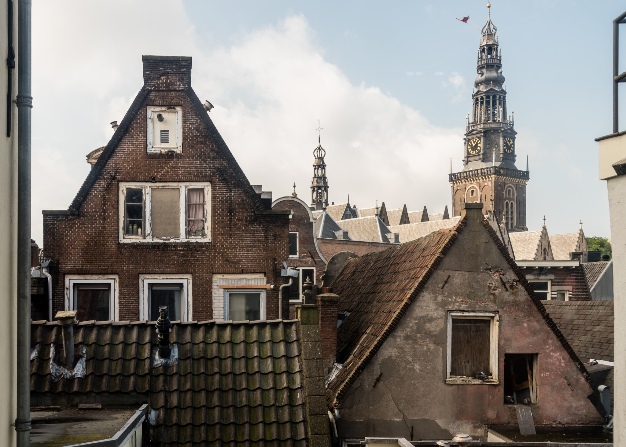 Nikon D750 sample photo. Roofs of amsterdam photography