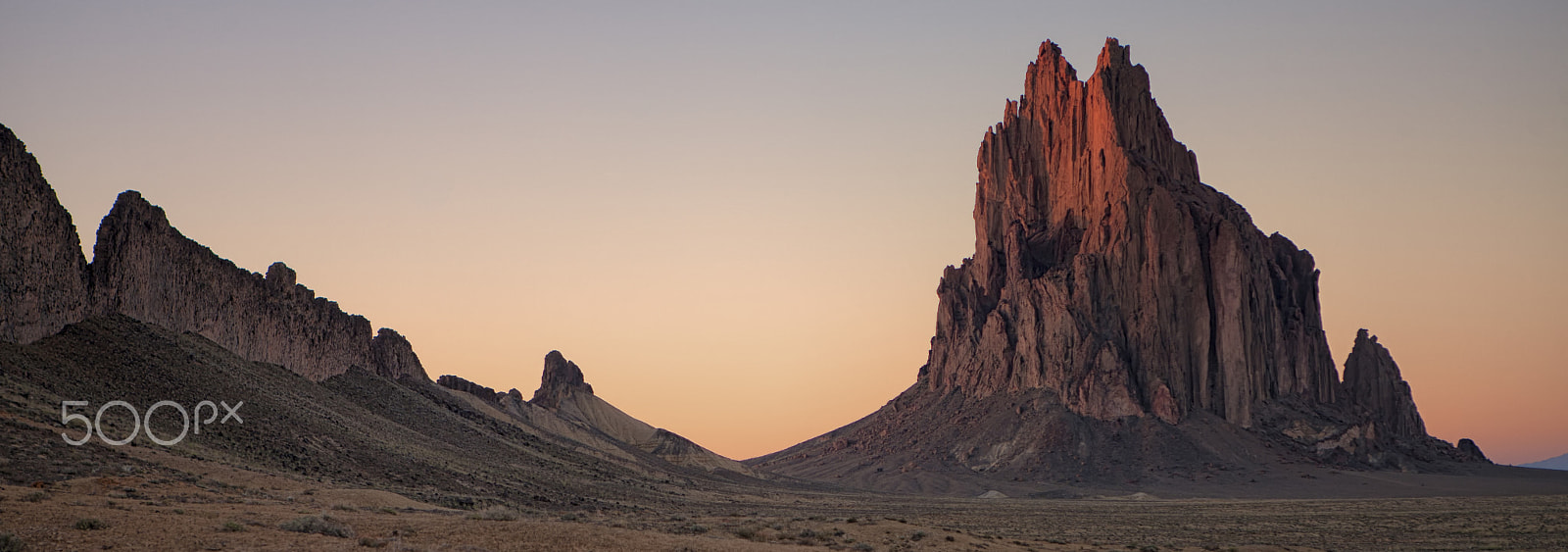 Canon EOS-1Ds Mark III + Canon EF 24-70mm F2.8L USM sample photo. Shiprock photography