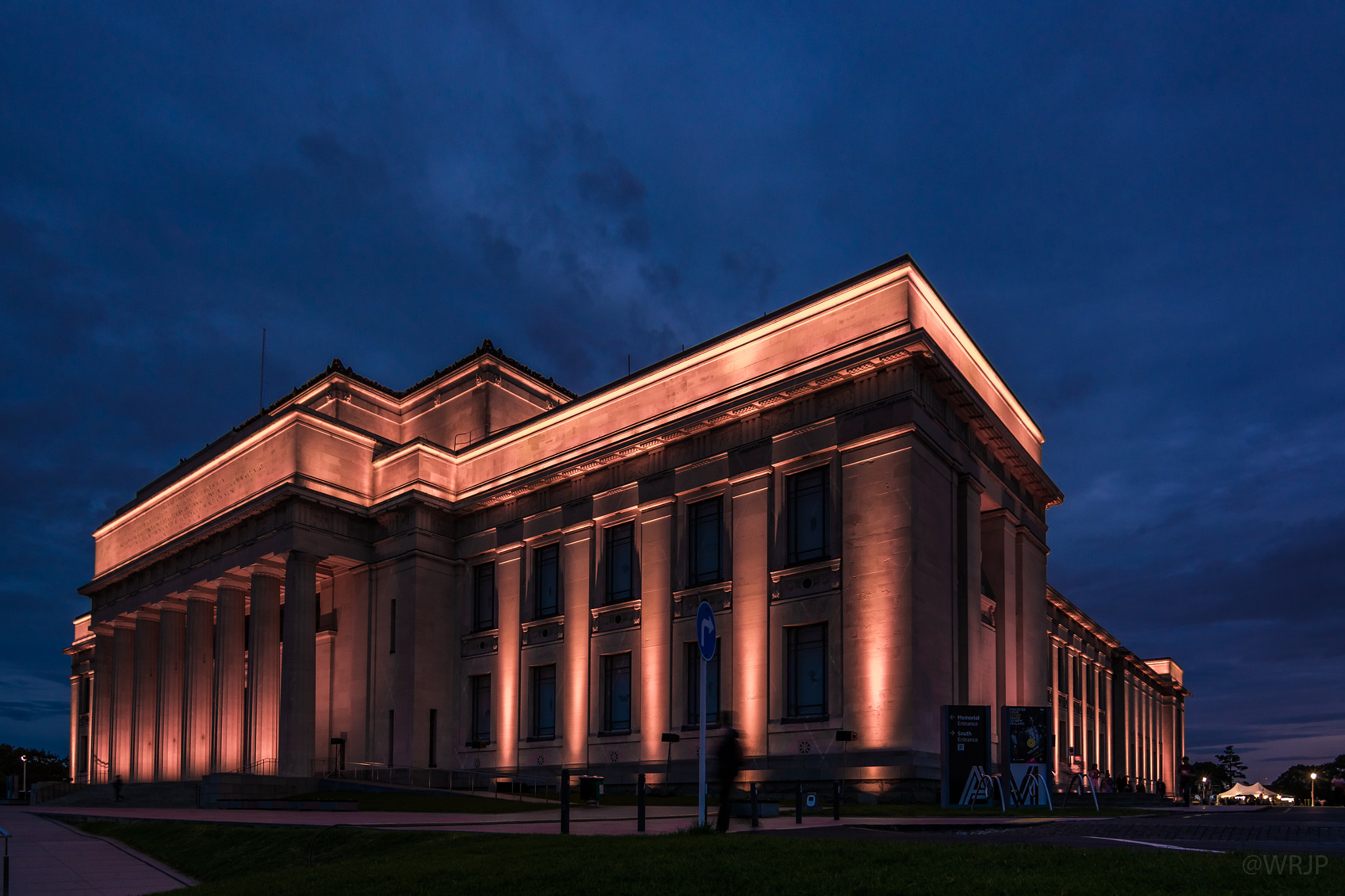 Nikon D7100 sample photo. Auckland museum sunset photography