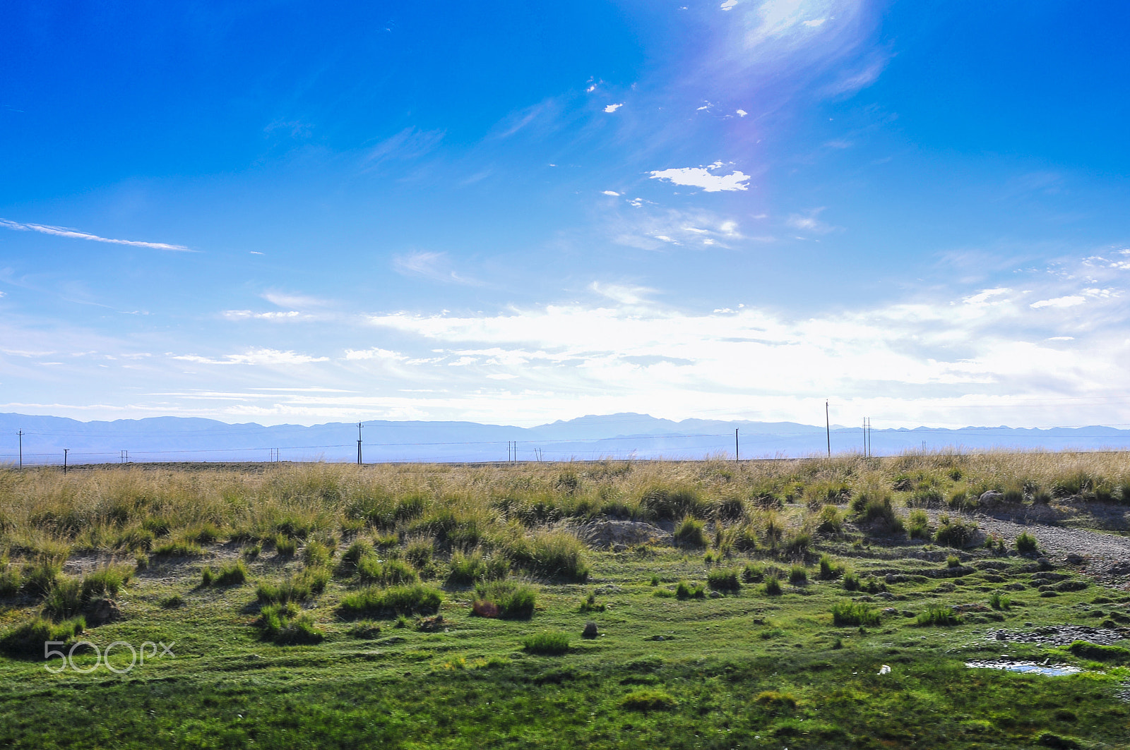 Nikon D300 + Sigma 24-70mm F2.8 EX DG HSM sample photo. Qinghai tibet plateau photography