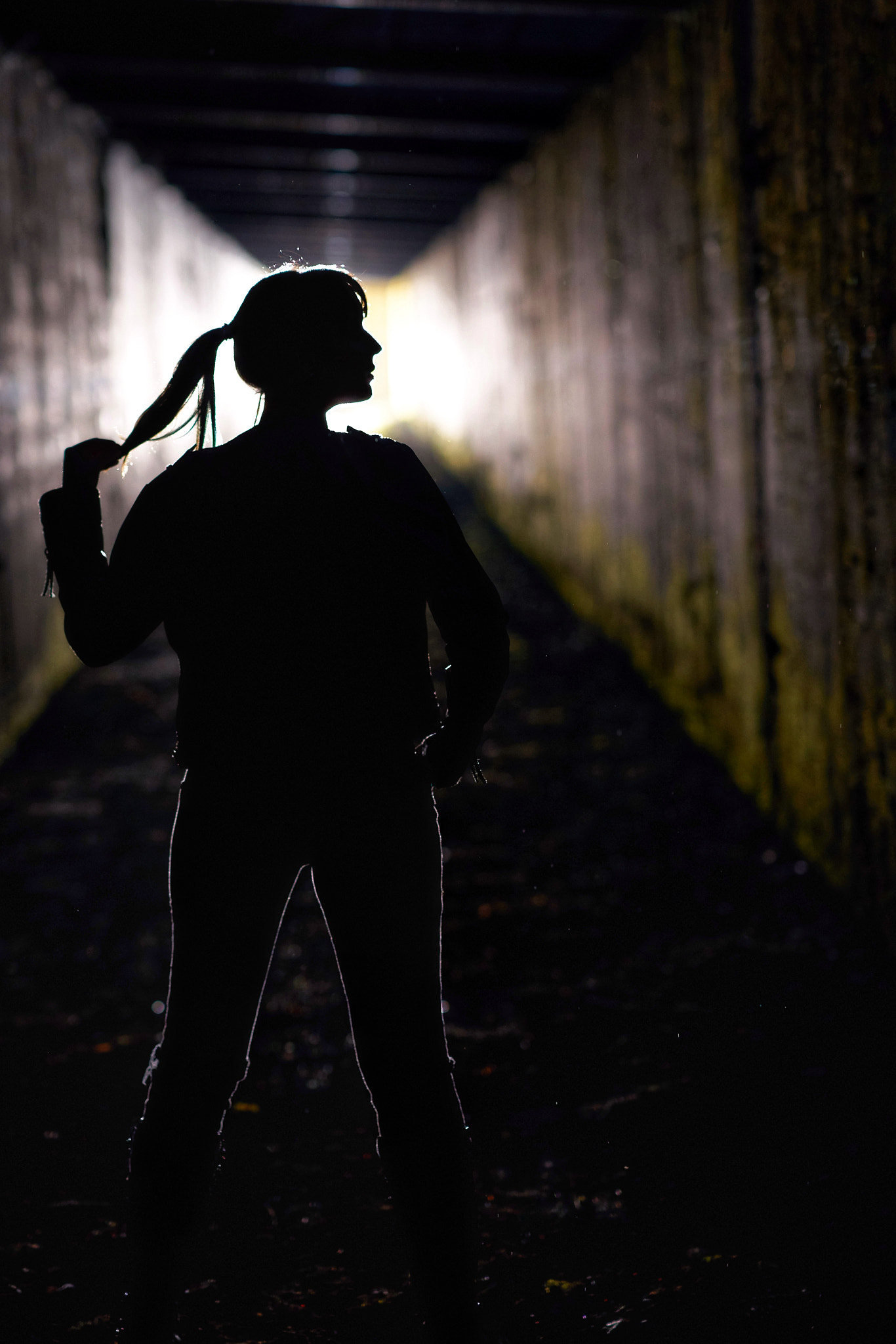 Sony a7R II sample photo. Ww1 training bunker photography