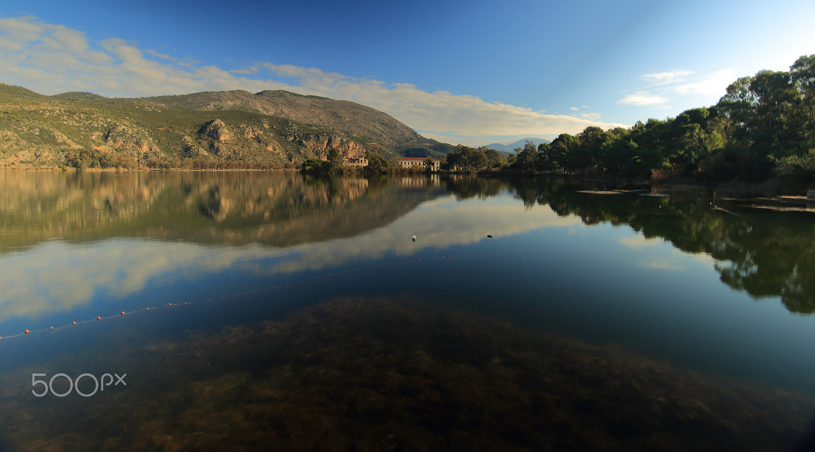 Canon EF-S 17-85mm F4-5.6 IS USM sample photo. Kaiafas lake greece photography