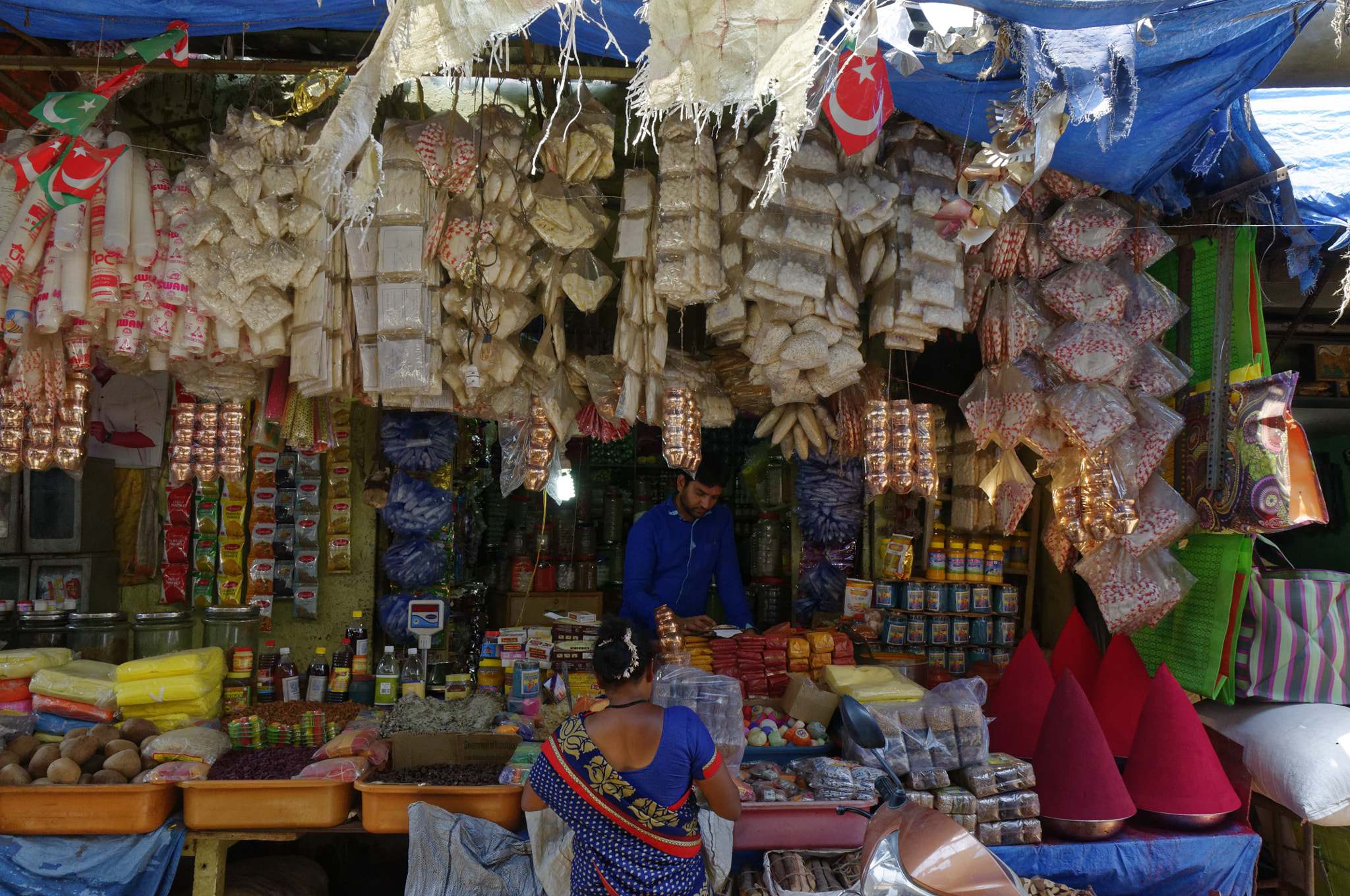 Nikon D300S sample photo. Indian market photography