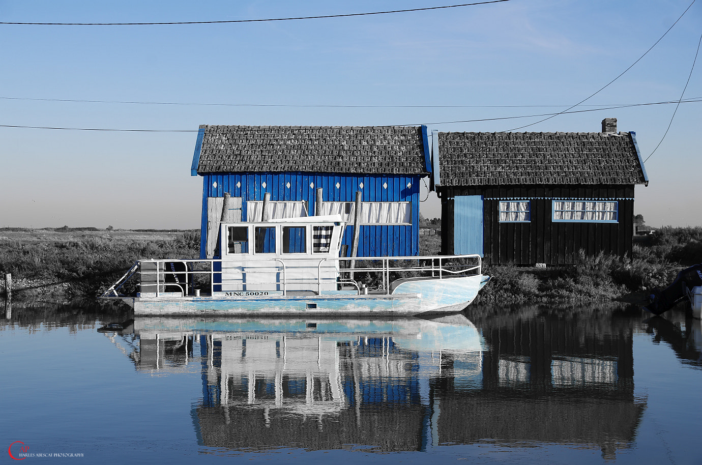 Pentax K-5 sample photo. Blue boat photography