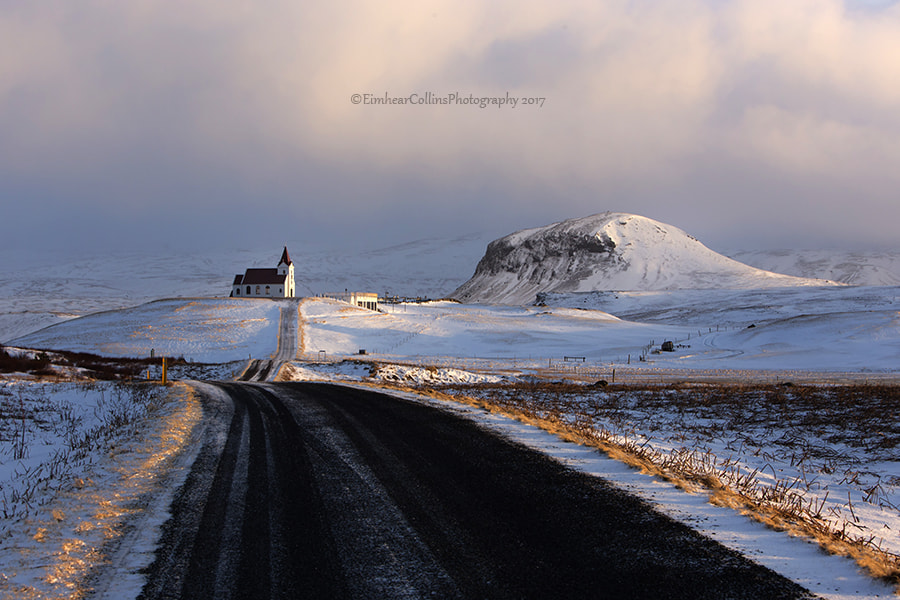 Canon EF 70-200mm F2.8L IS USM sample photo. Ingjaldsholskirkja church photography