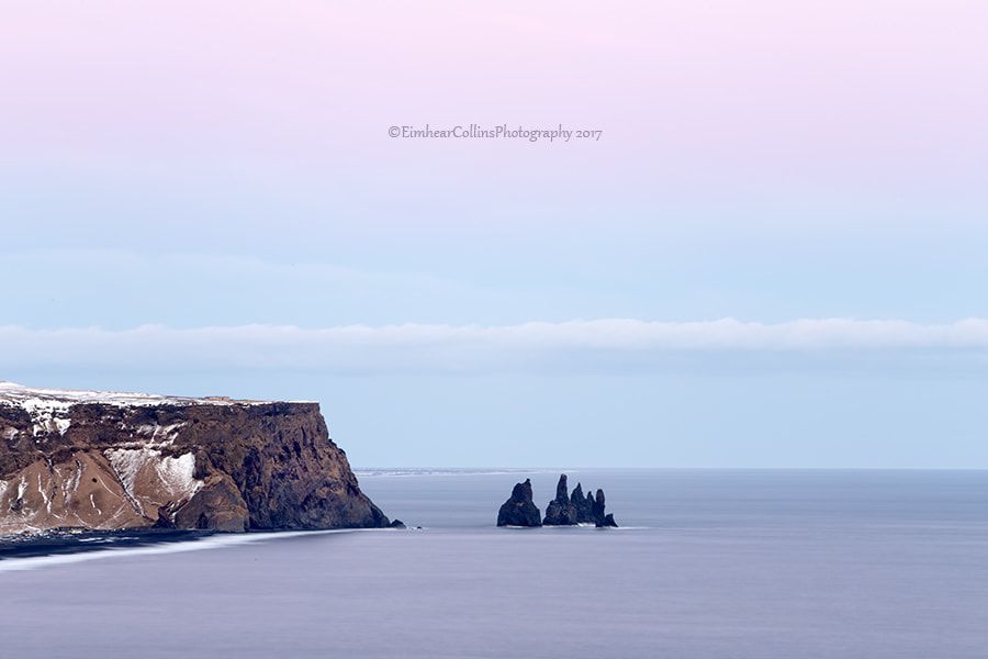 Canon EF 70-200mm F2.8L IS USM sample photo. Evening light at dyrholaey photography