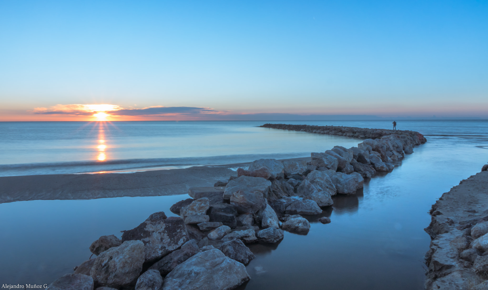 24-200mm F2.8 sample photo. Amanecer en port saplaya alboraya photography
