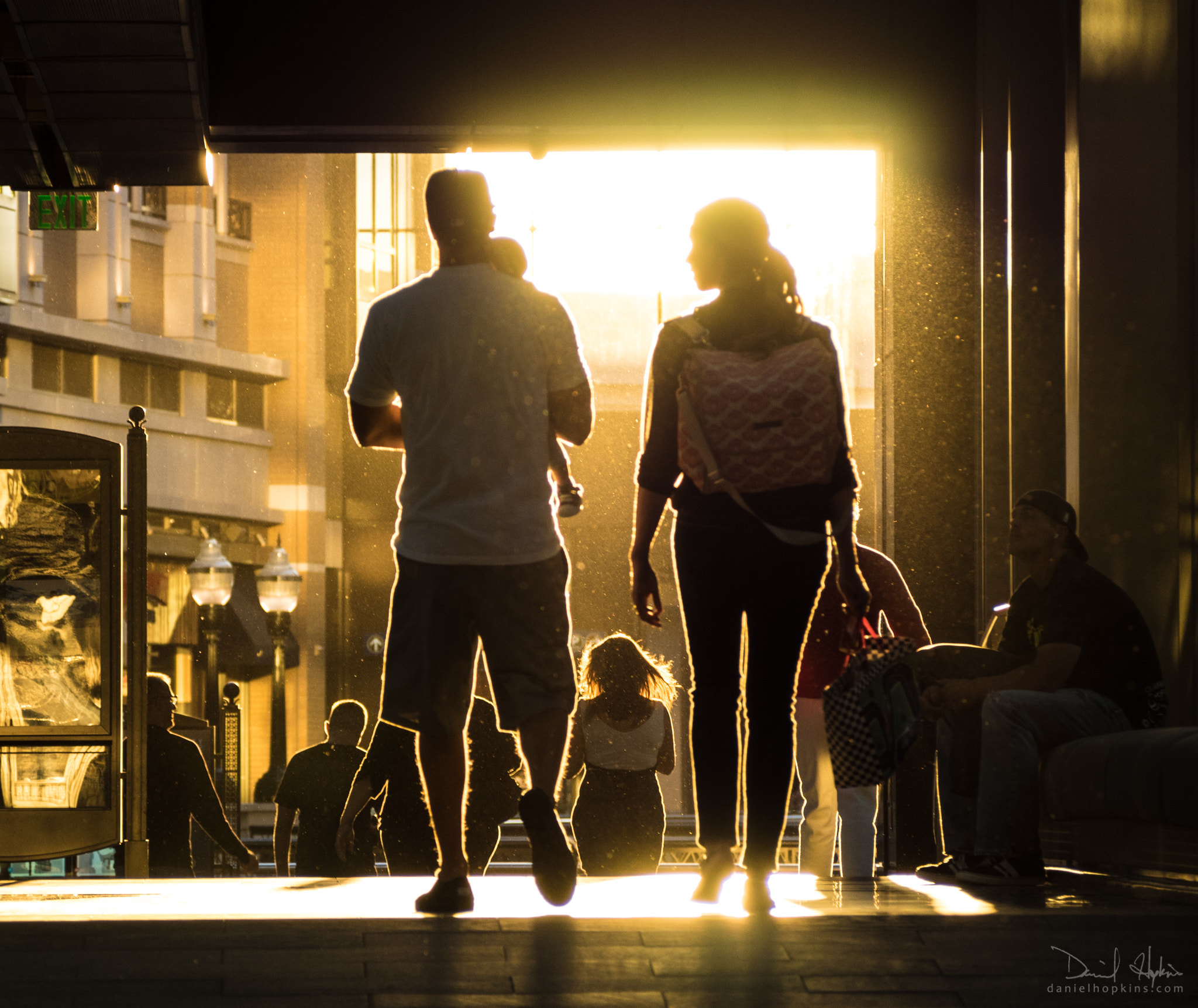 Olympus OM-D E-M1 sample photo. People watching photography