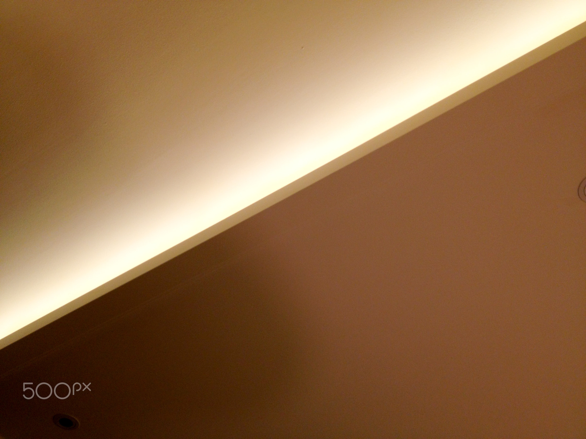 A beautiful interior work - hidden light