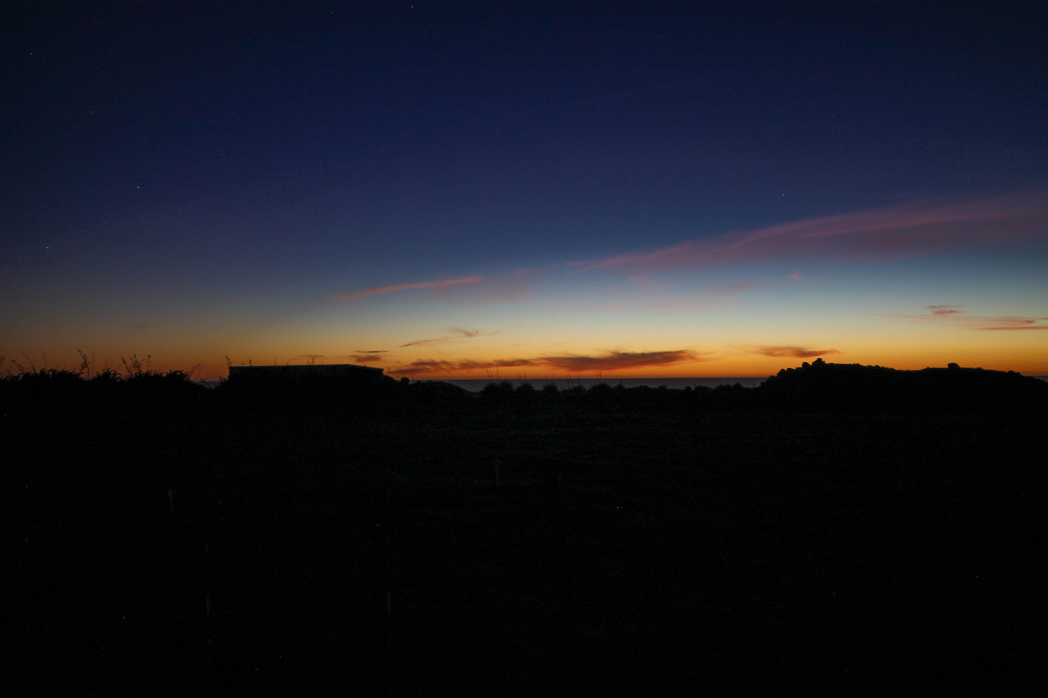Canon EOS 1100D (EOS Rebel T3 / EOS Kiss X50) sample photo. Dark sunset. taranaki, new zealand photography