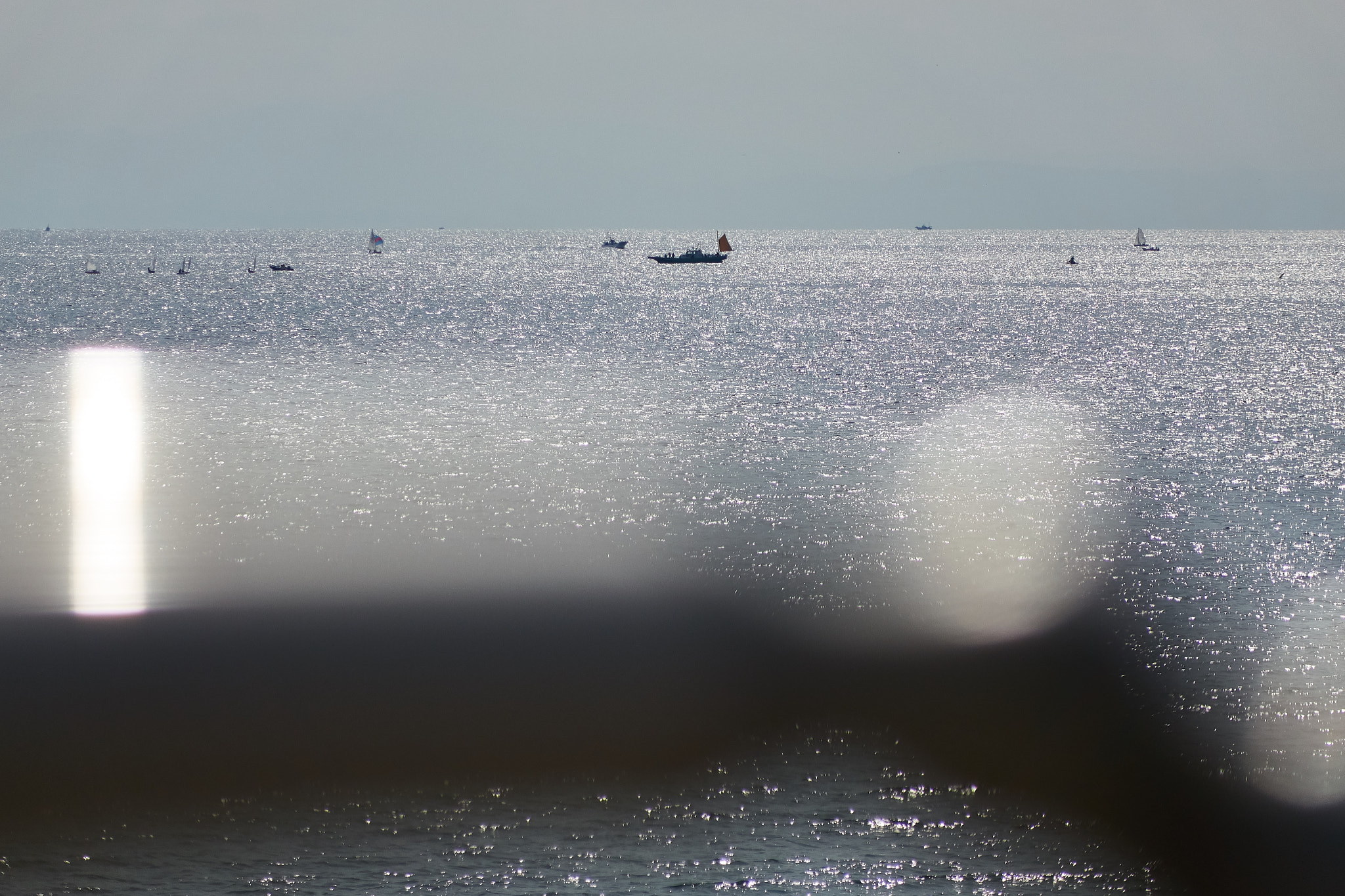 Sony Cyber-shot DSC-RX10 sample photo. Spring ocean and boats photography