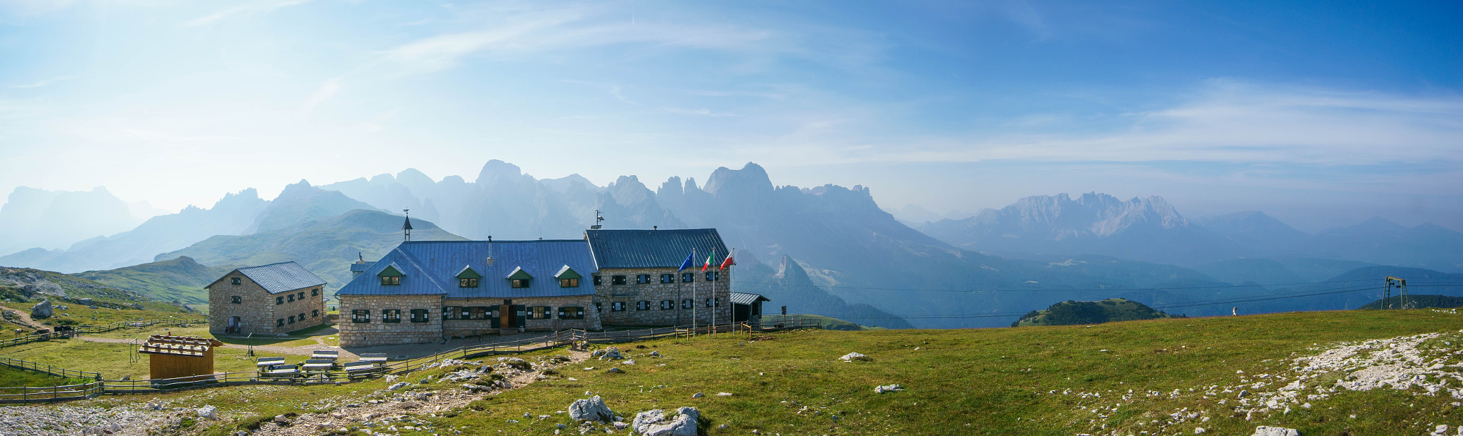 Sony a6000 + Sony E 10-18mm F4 OSS sample photo. Schlernhütte photography