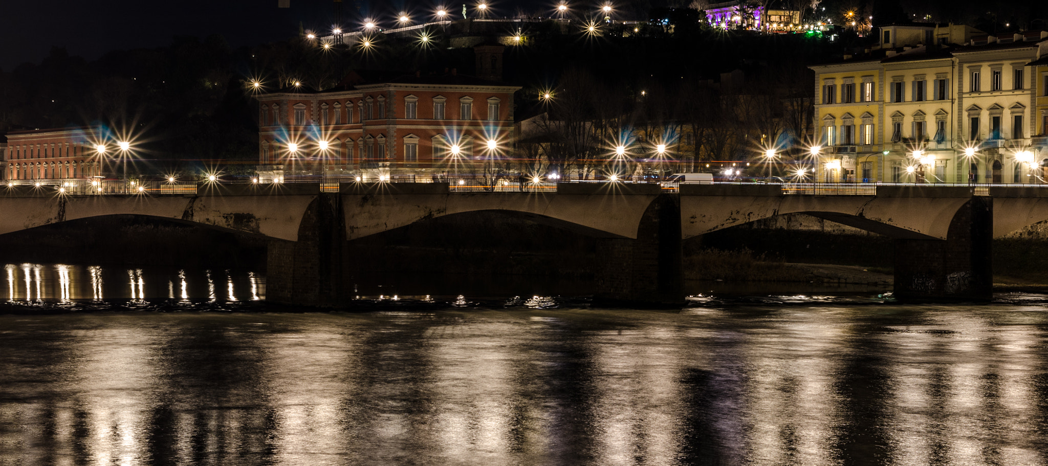 Nikon D7000 + Nikon AF-S Nikkor 50mm F1.8G sample photo. Firenze at night! photography