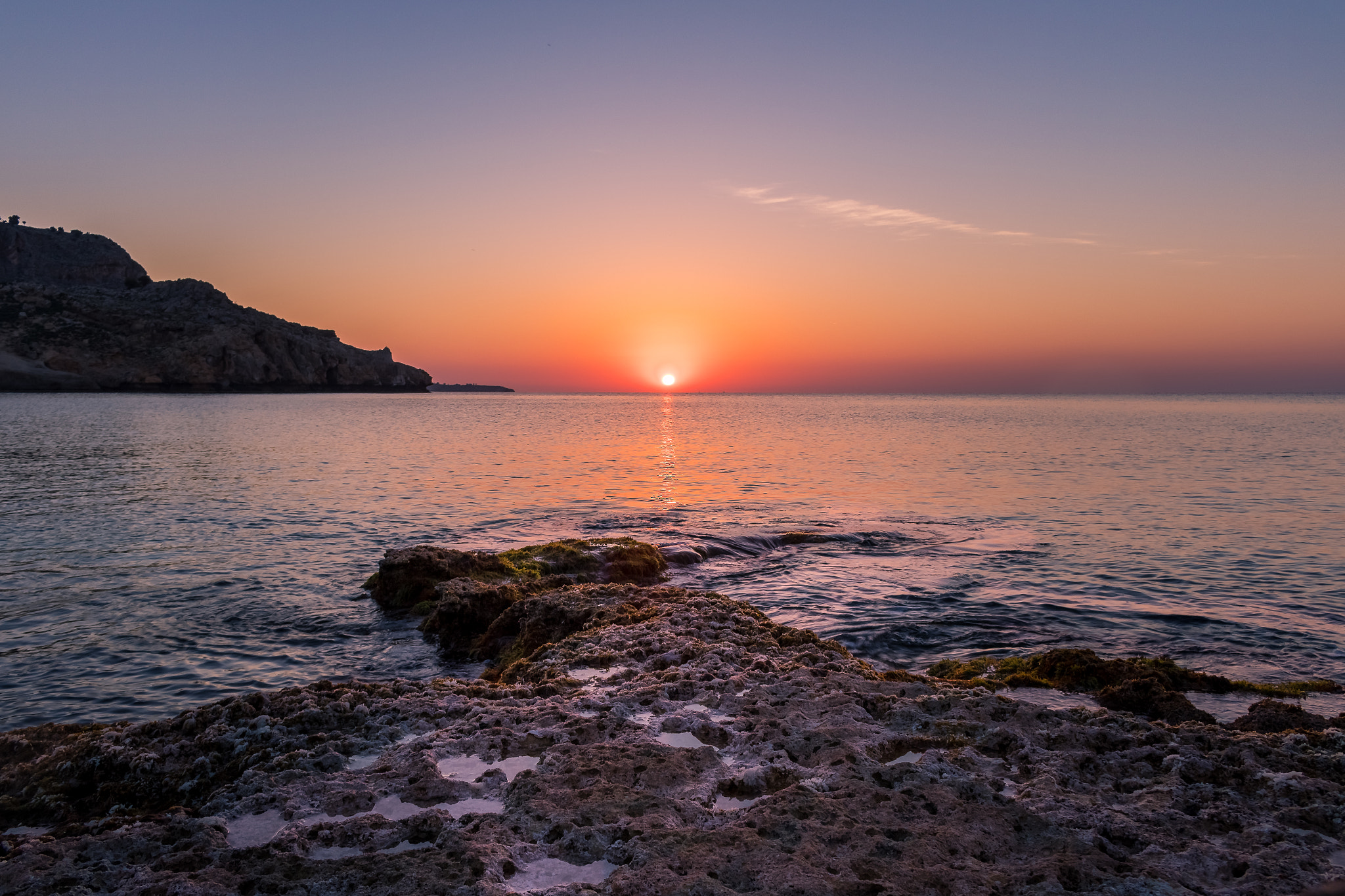 Canon EOS 1300D (EOS Rebel T6 / EOS Kiss X80) sample photo. Sunrise in rhodes photography