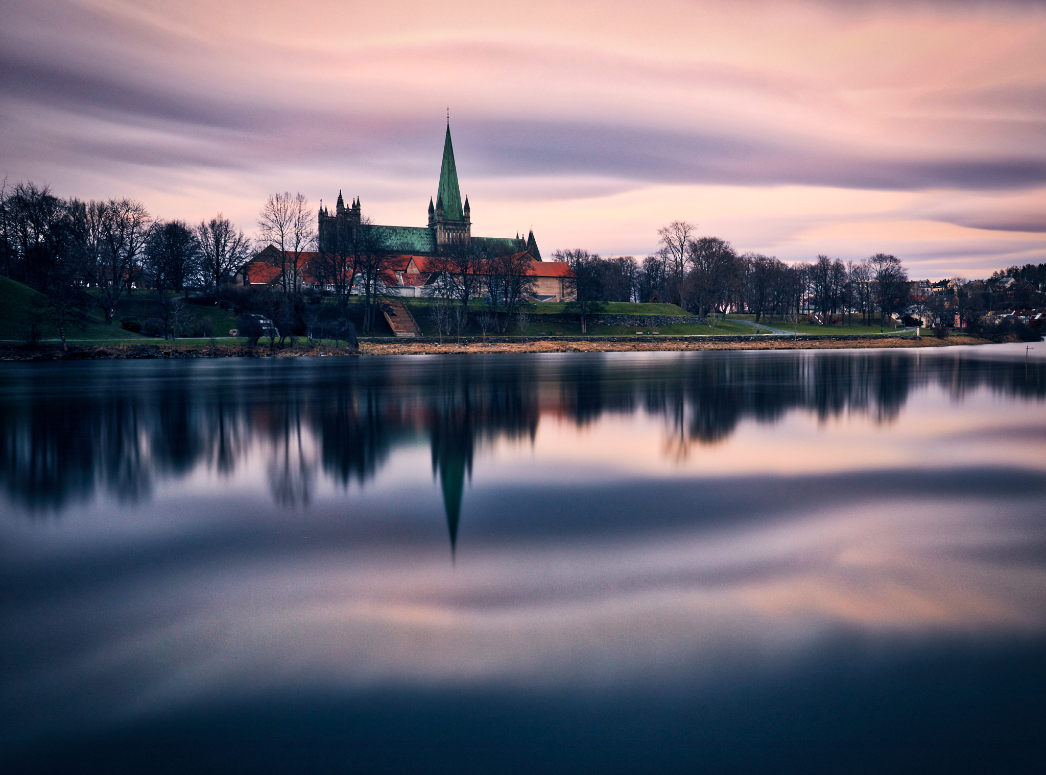 Canon EF 16-35mm F2.8L II USM sample photo. Nidarosdomen a year ago photography