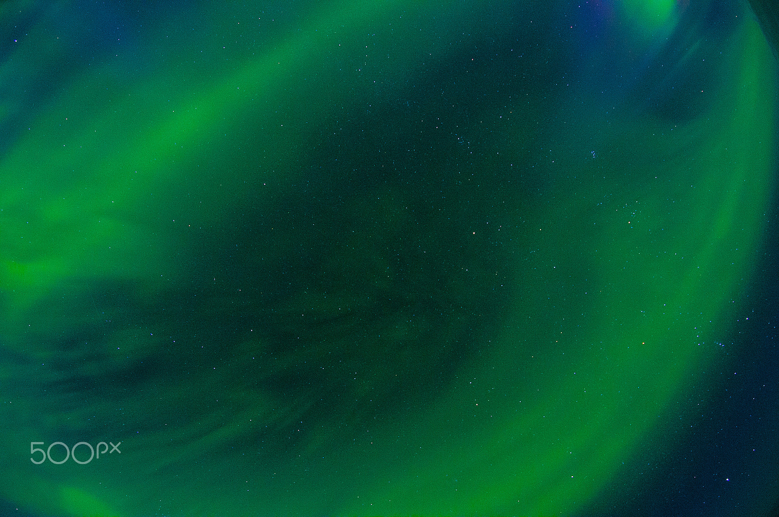 Nikon D300 + Samyang 8mm F3.5 Aspherical IF MC Fisheye sample photo. Aurora borealis photography
