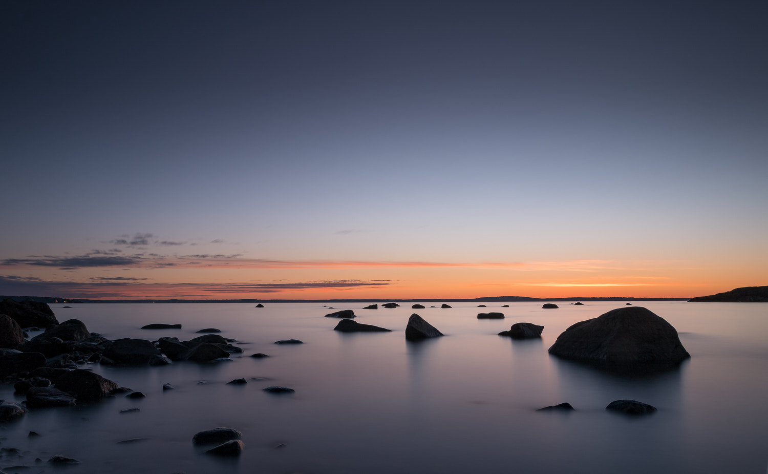 VARIO-ELMARIT 1:2.8-4.0/24-90mm ASPH. OIS sample photo. Sunrise by the sea - Åsgårdstrand norway photography