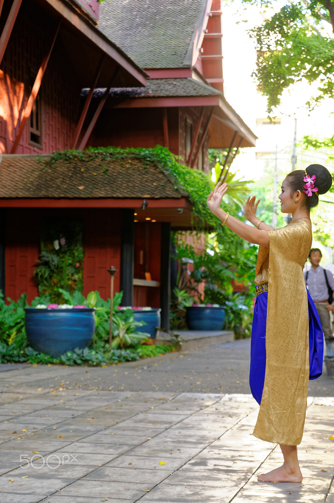 Nikon D700 sample photo. The jim thompson dancer photography