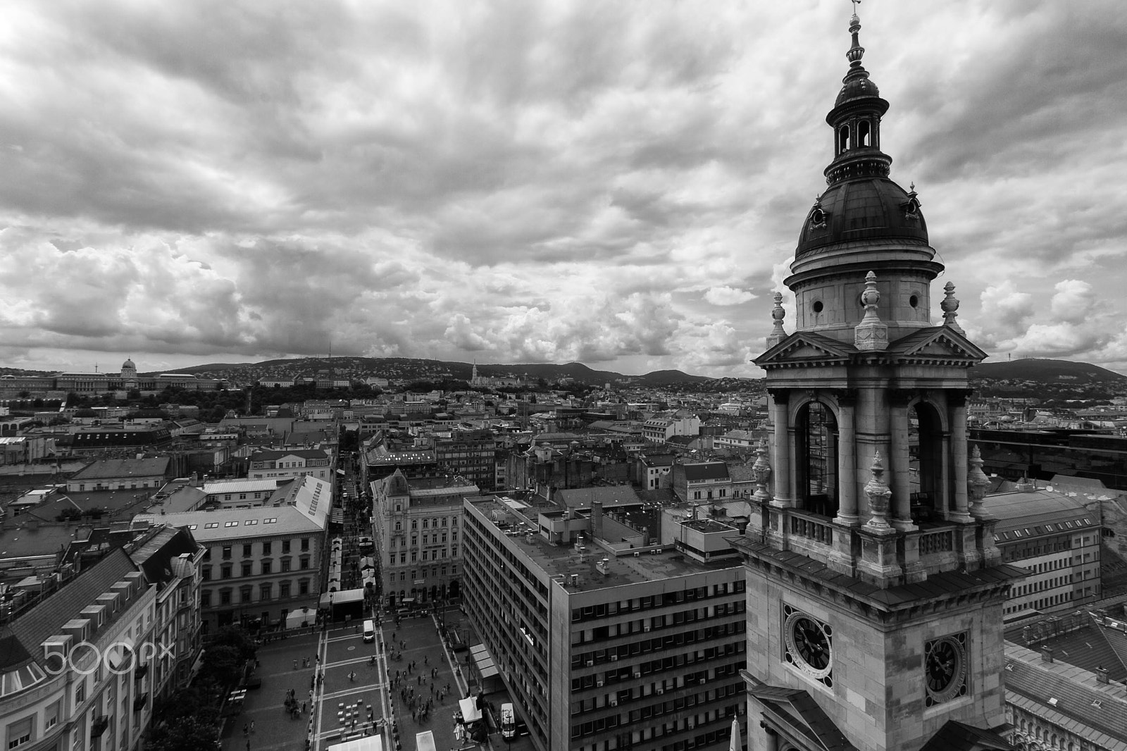 Canon EOS 7D sample photo. Budapest from the top of st stephen basilica photography