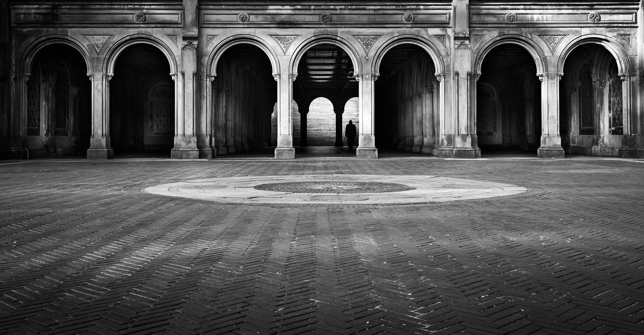 Nikon D800 + Nikon AF Nikkor 35mm F2D sample photo. Bethesda fountain phantom photography