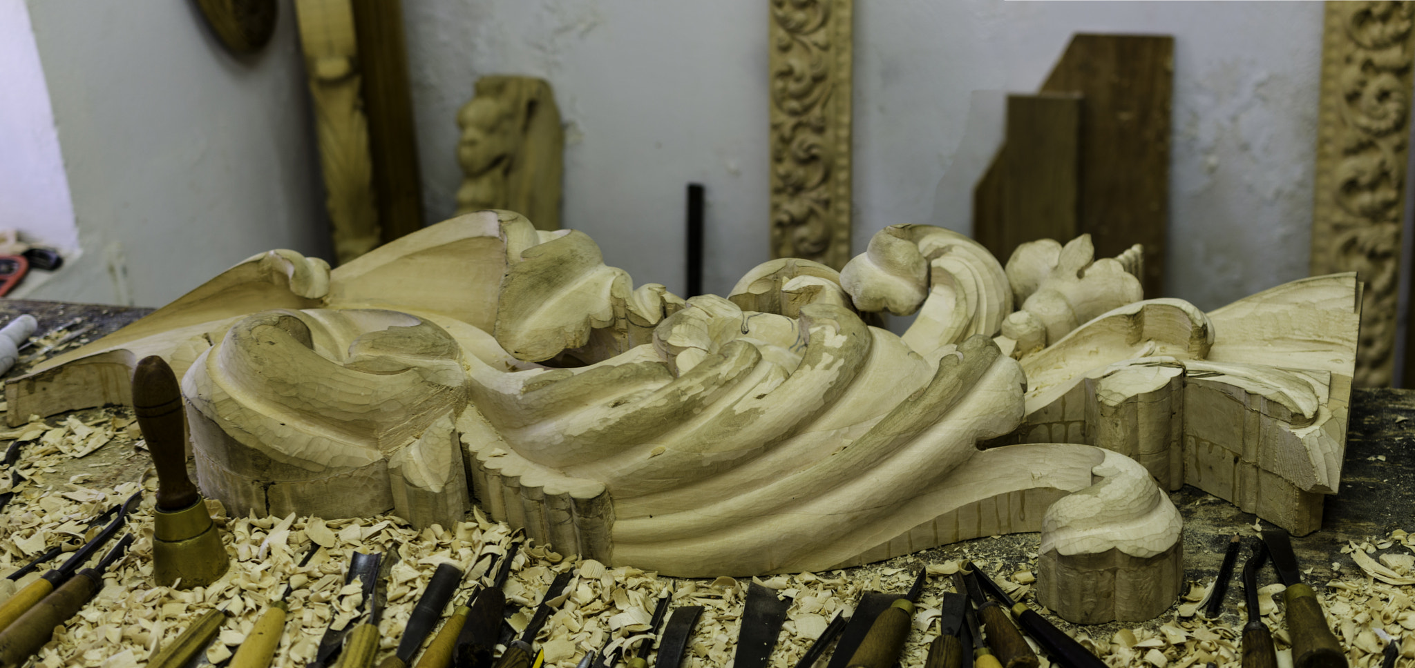 Nikon AF-S DX Micro Nikkor 40mm F2.8 sample photo. Woodshapers workshop photography